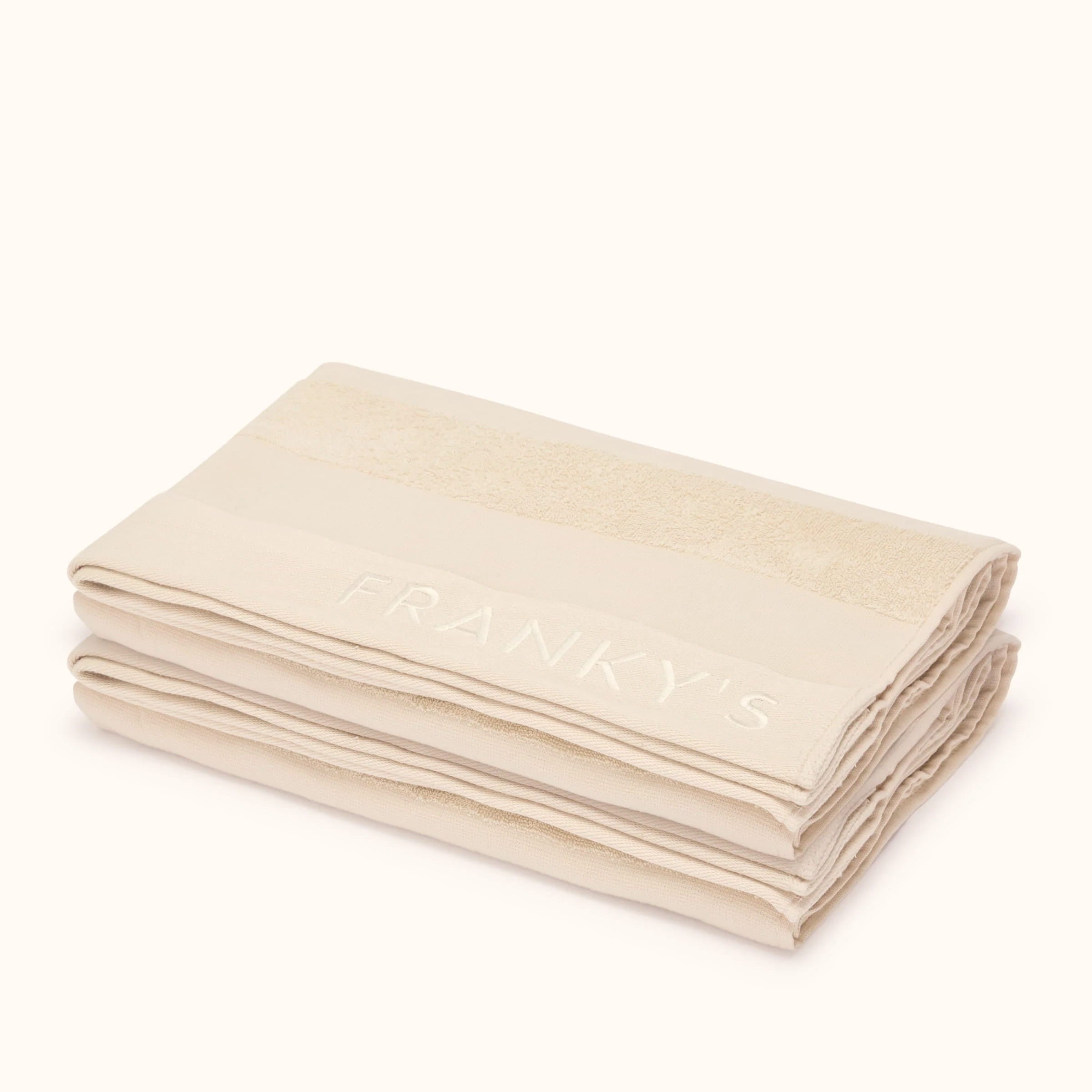 Linea Bath Towel (Pack of 2) - Beige