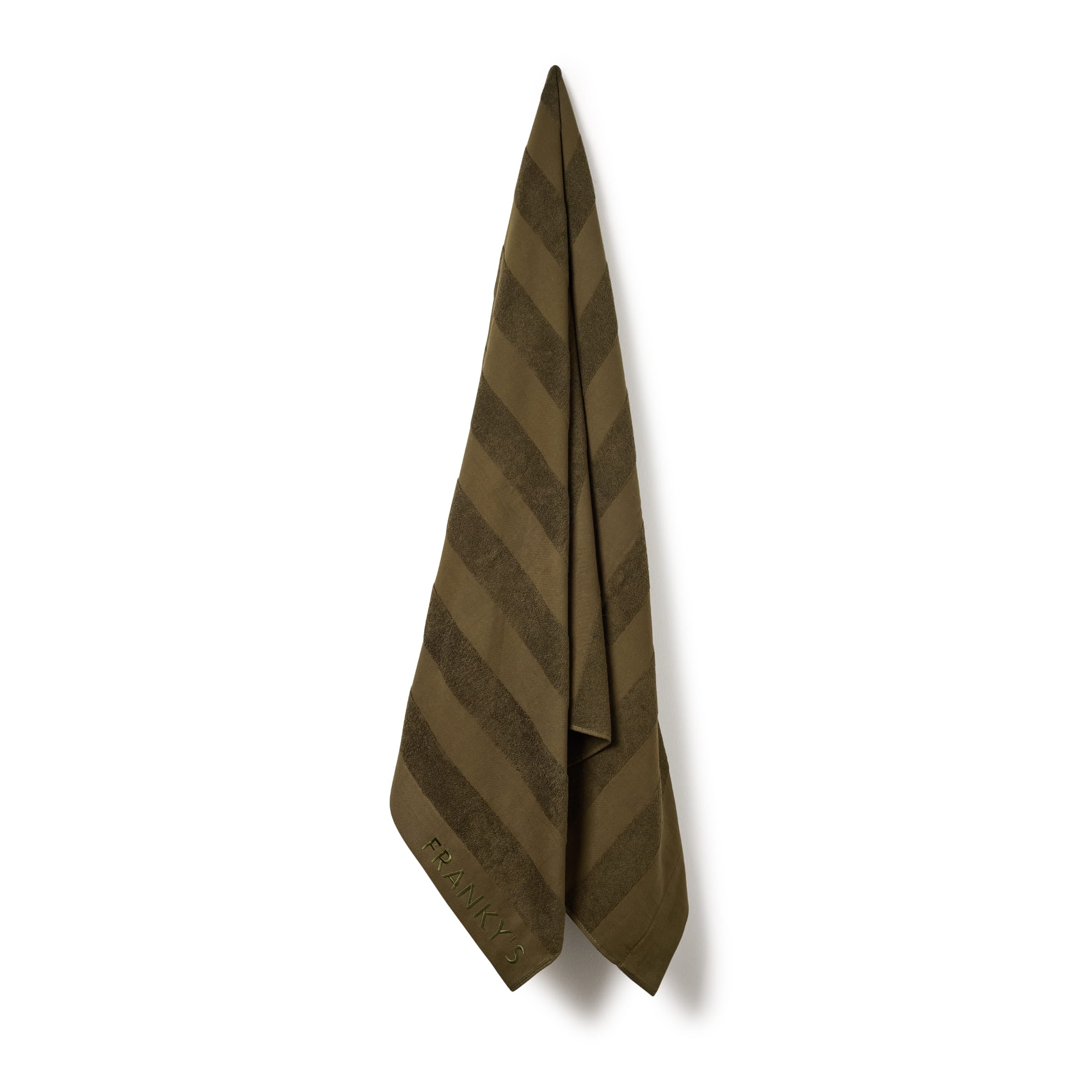 Linea Bath Sheet (Pack of 2) - Olive