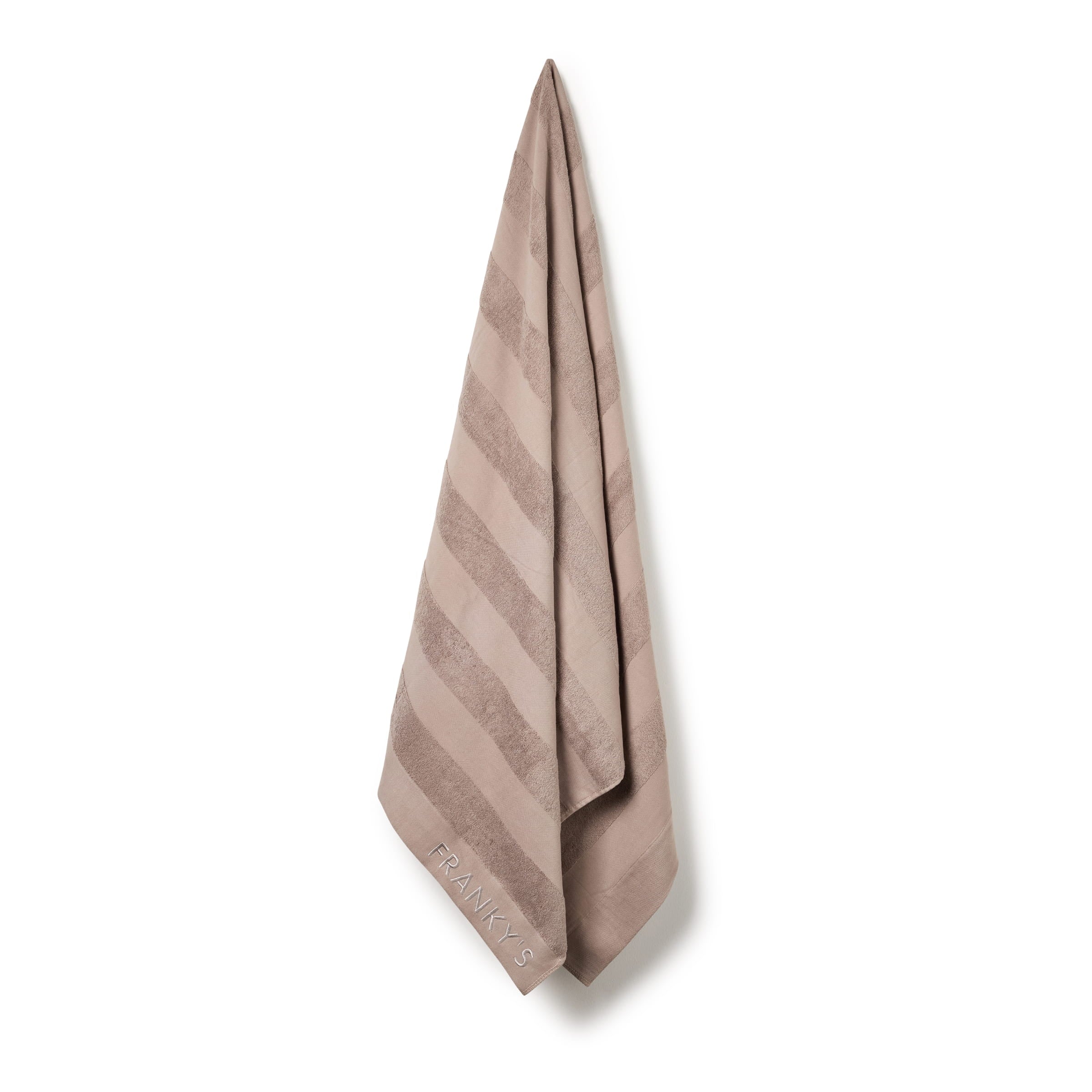Linea Bath Sheet (Pack of 2) - Taupe