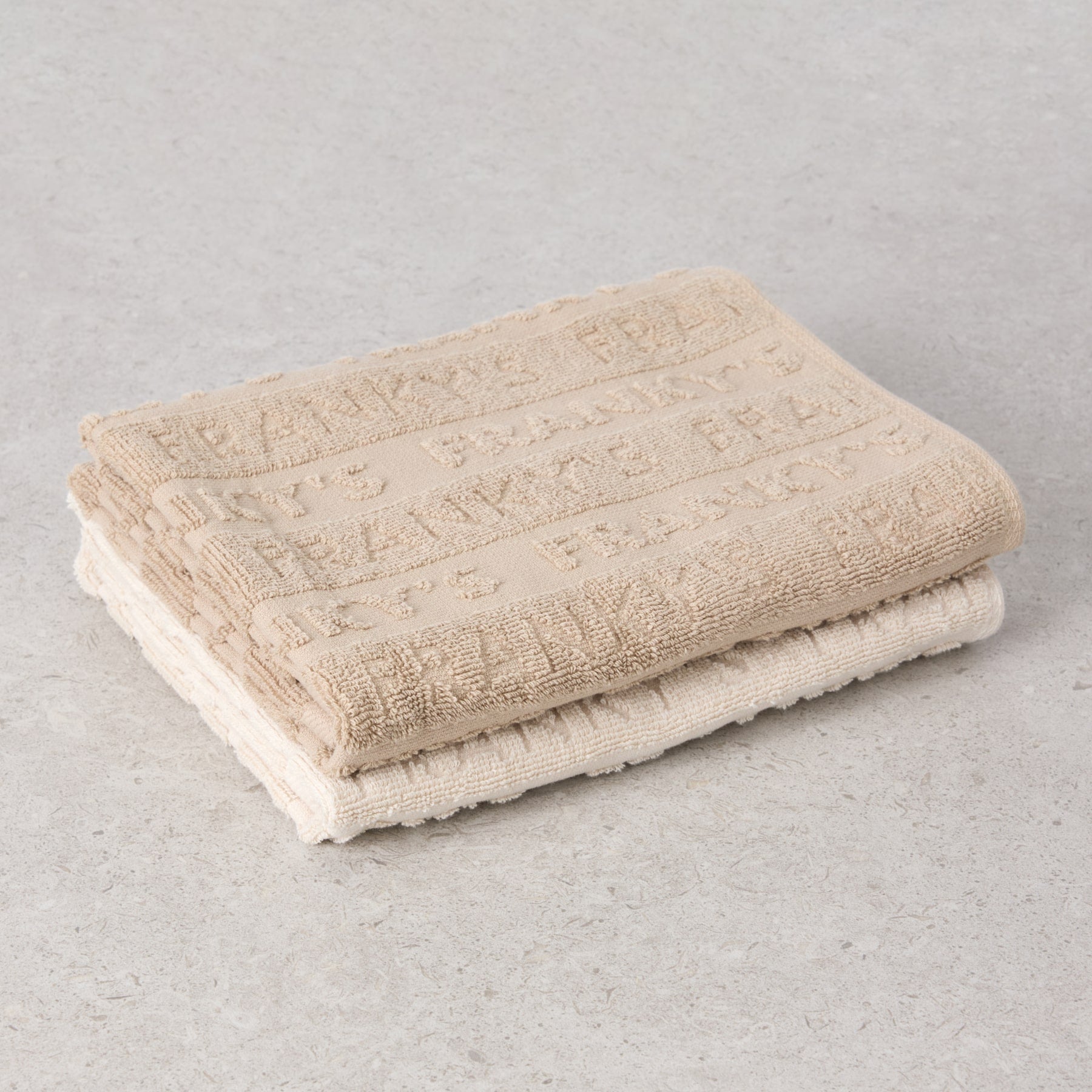 Heritage Tea Towel (Set of 2) Beige - Buy Tea Towels Online at FRANKY'S