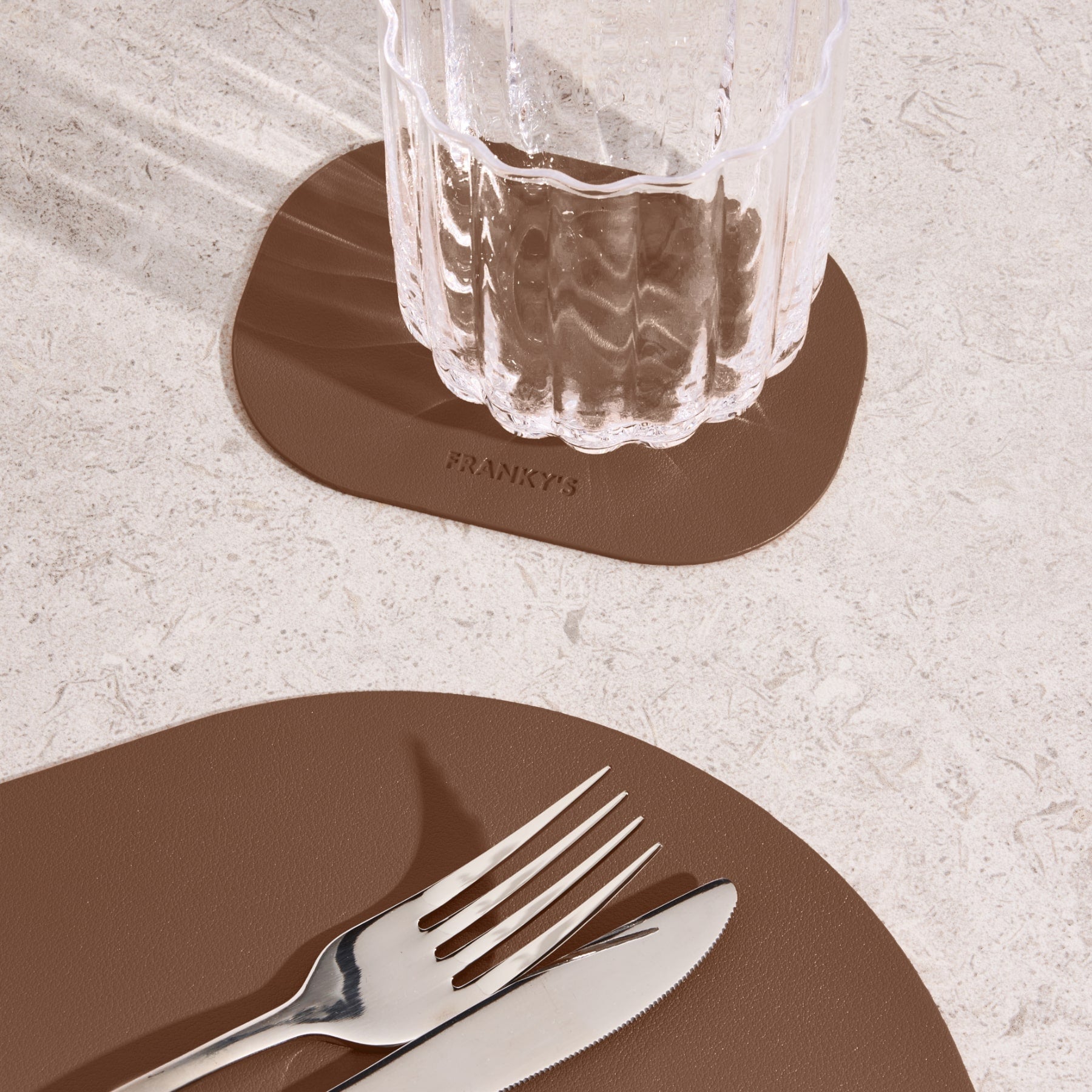 Lorient Coaster Chocolate - Buy Coasters Online at FRANKY'S