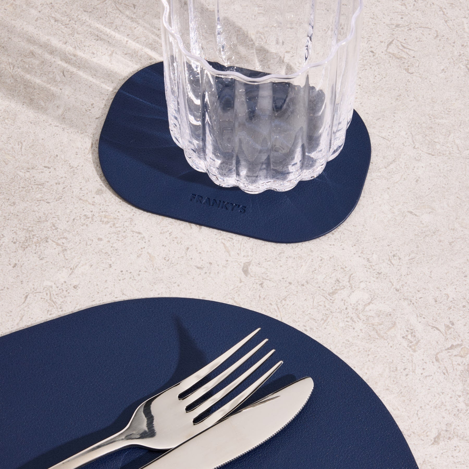 Lorient Navy Coaster - Buy Coasters Online at FRANKY'S