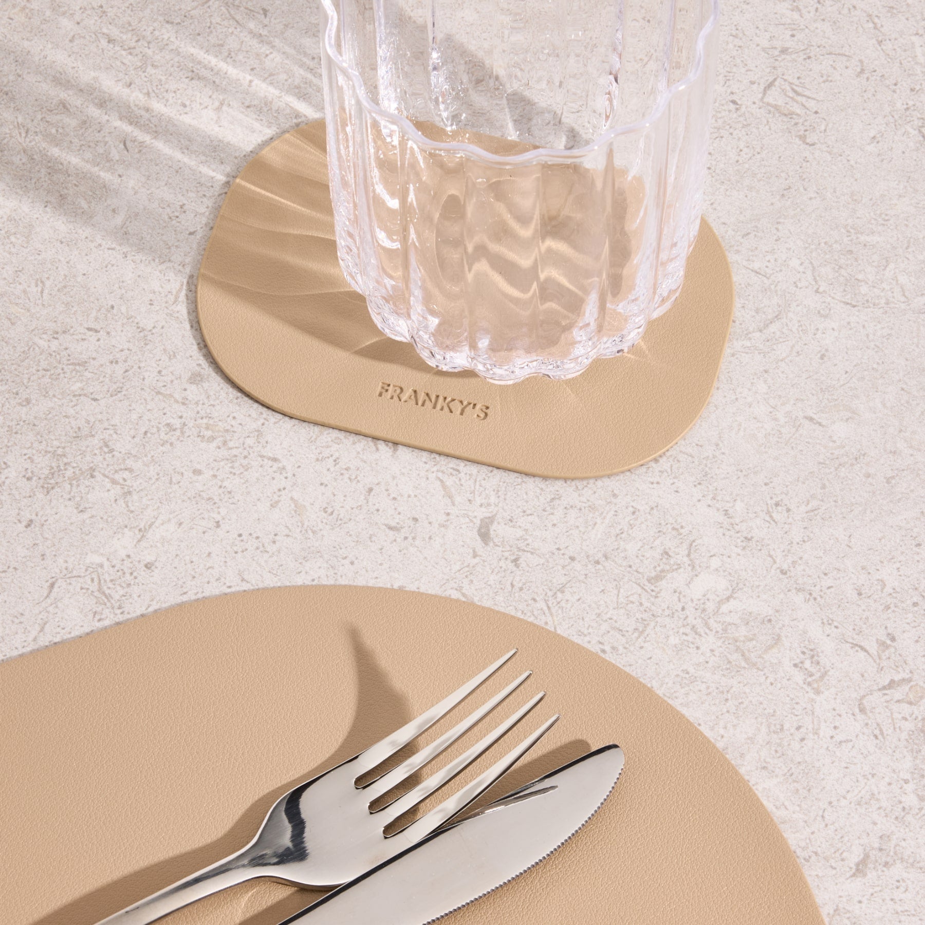 Lorient Coaster Nude - Buy Coasters Online at FRANKY'S