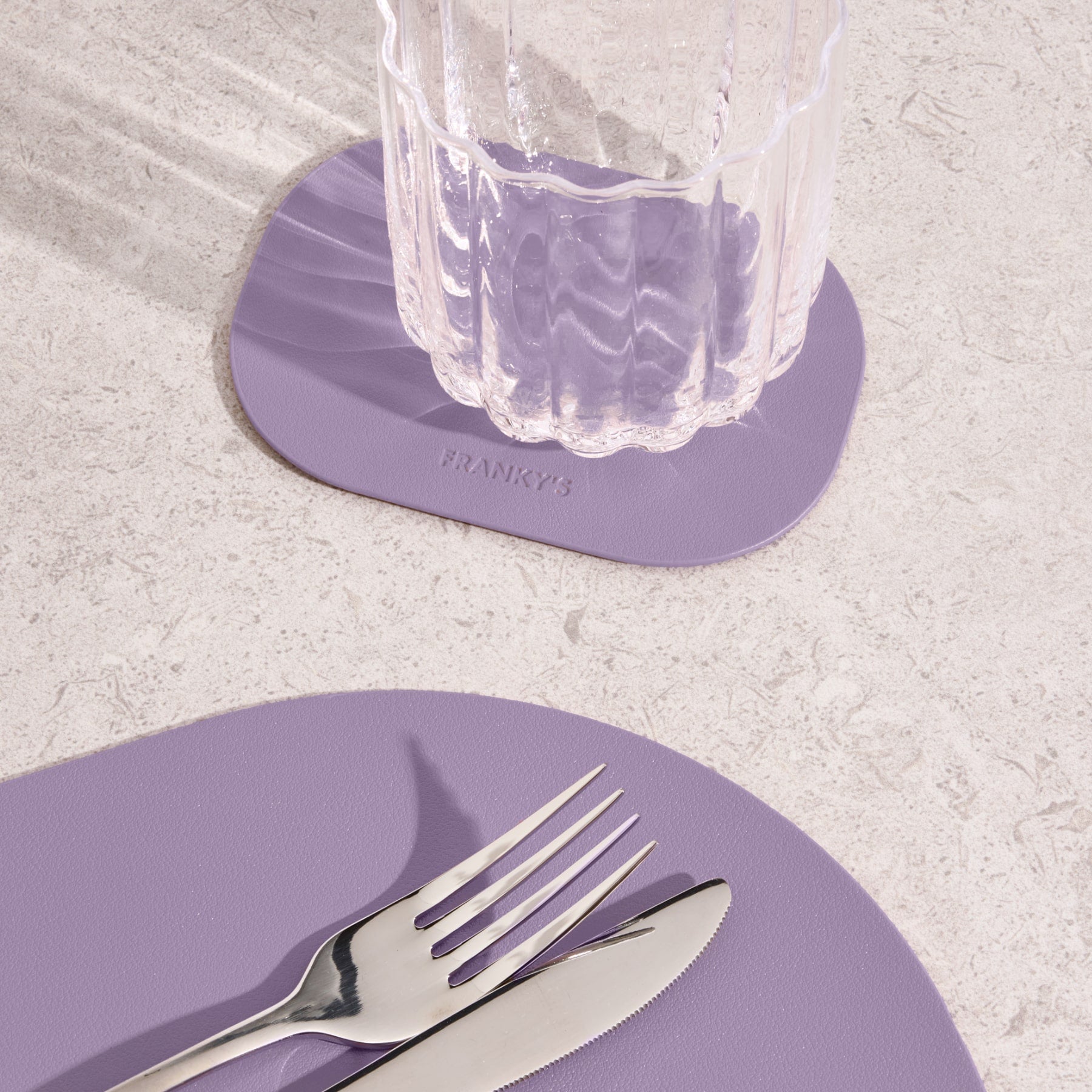 Lorient Coaster Purple - Buy Coasters Online at FRANKY'S