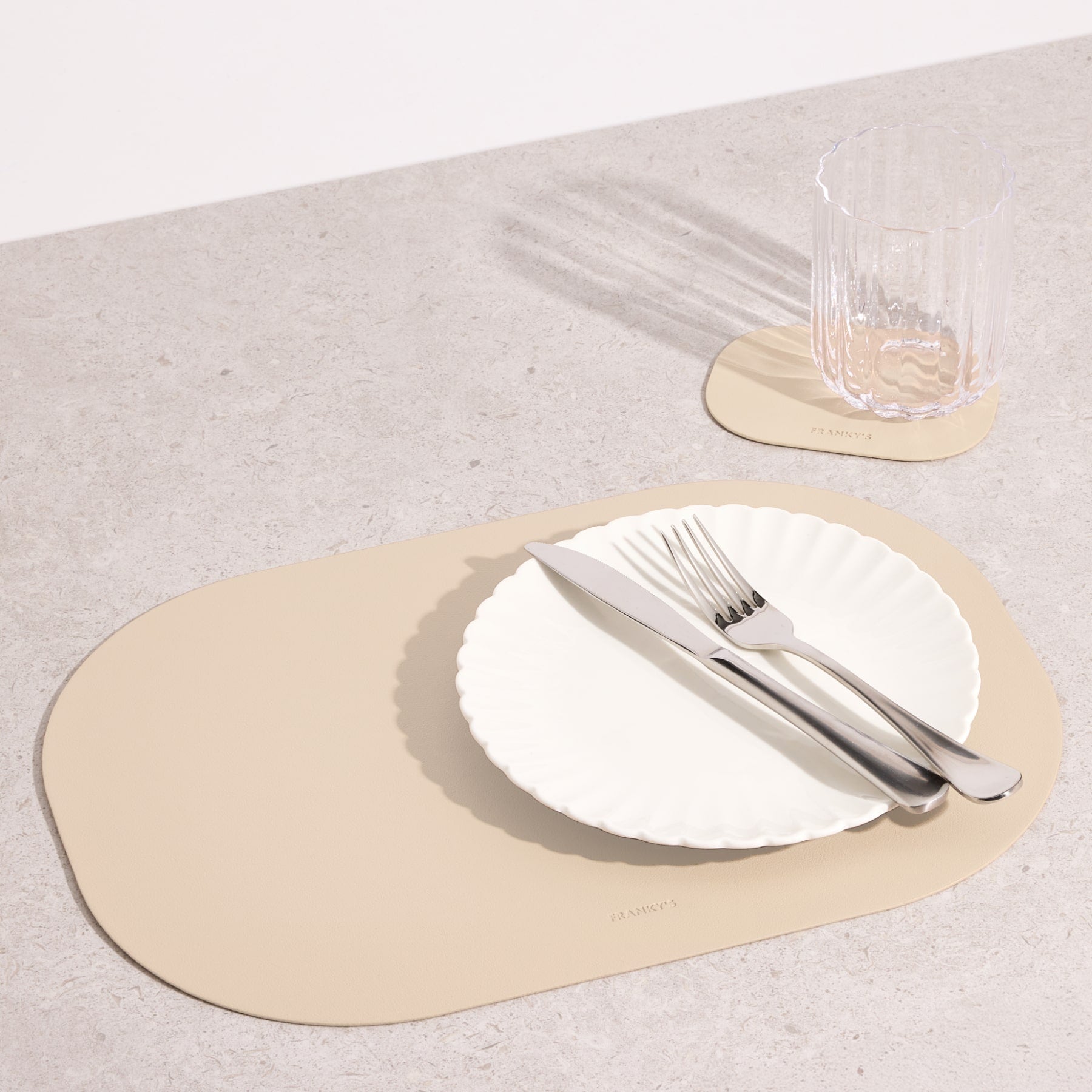 Lorient Placemat Beige - Buy Placemats Online at FRANKY'S