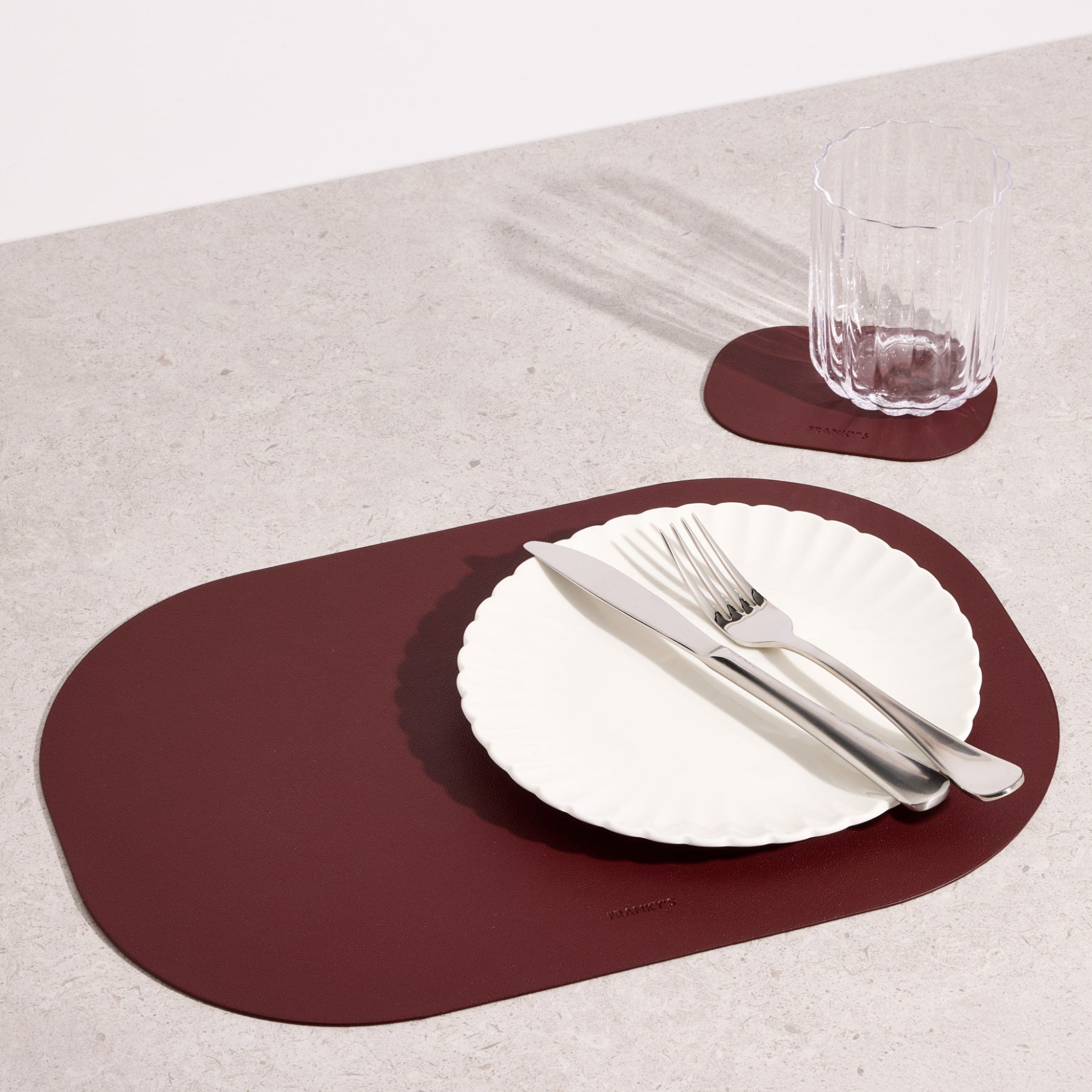Lorient Placemat in Wine - Buy Placemats Online at FRANKY'S