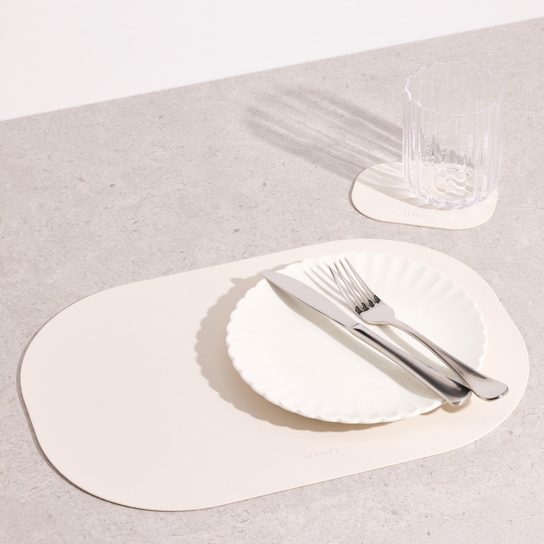 Lorient Placemat in Milk - Buy Placemats Online at FRANKY'S