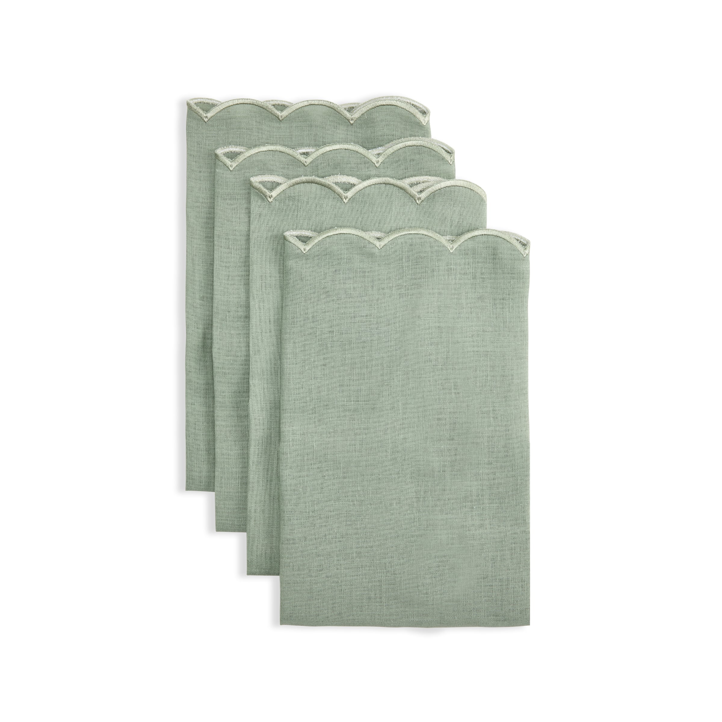Madrid Sage Green Napkins (Set of 4) - Buy Napkins Online at FRANKY'S
