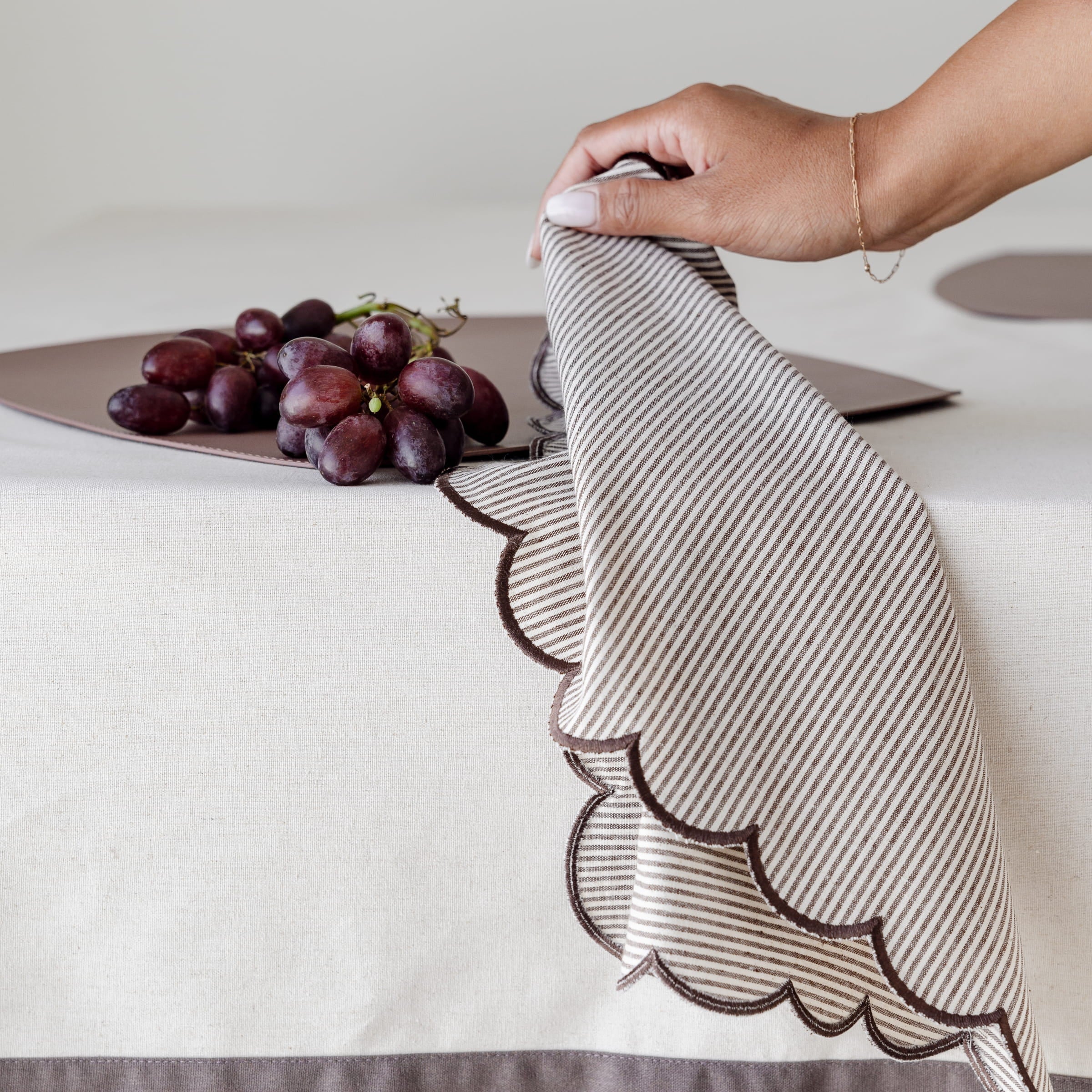 Marbella Napkins (Set of 4) Nude - Buy Napkins Online at FRANKY'S