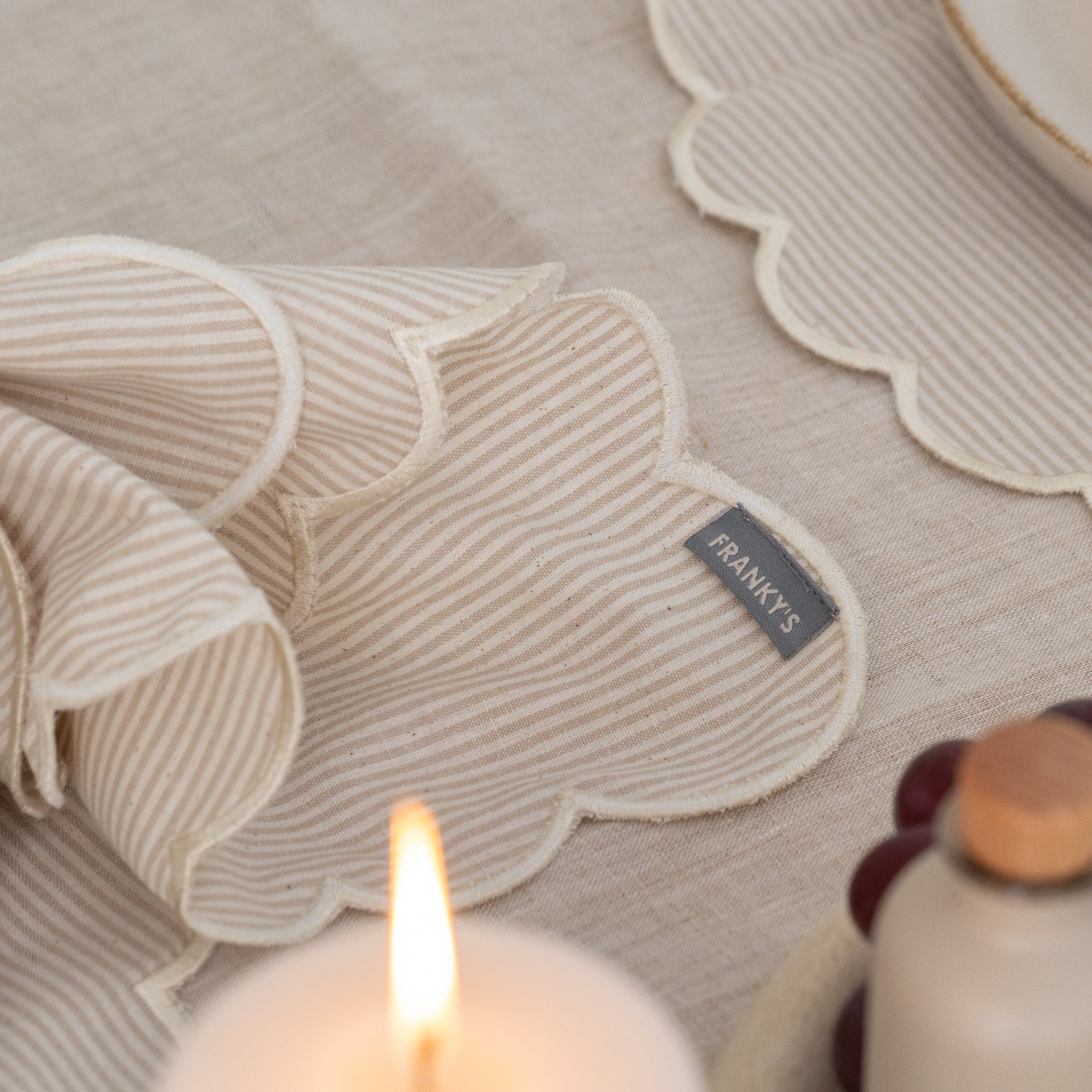 Marbella Napkins (Set of 4) Nude - Buy Napkins Online at FRANKY'S