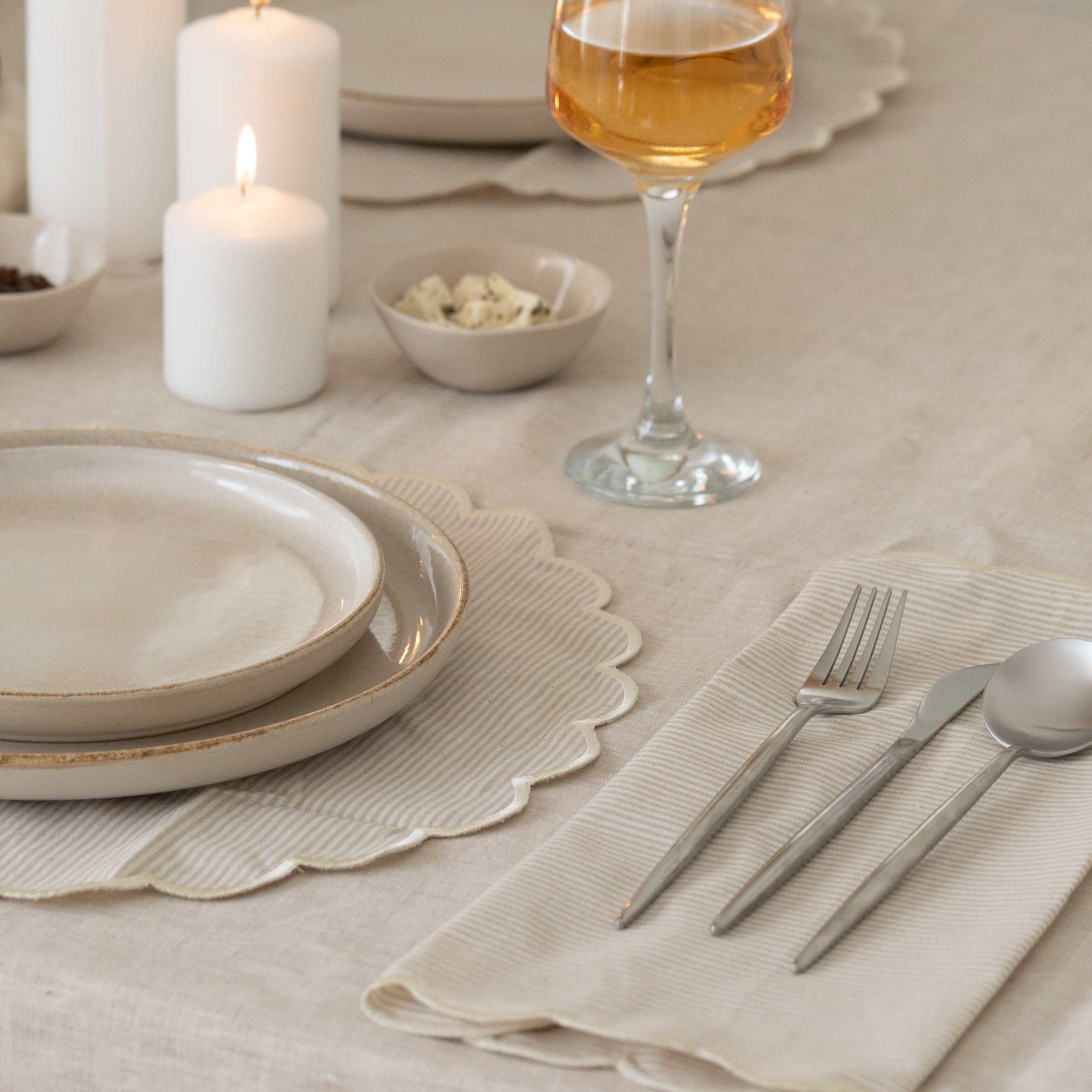 Marbella Placemats (Set of 4) Nude - Buy Placemats Online at FRANKY'S