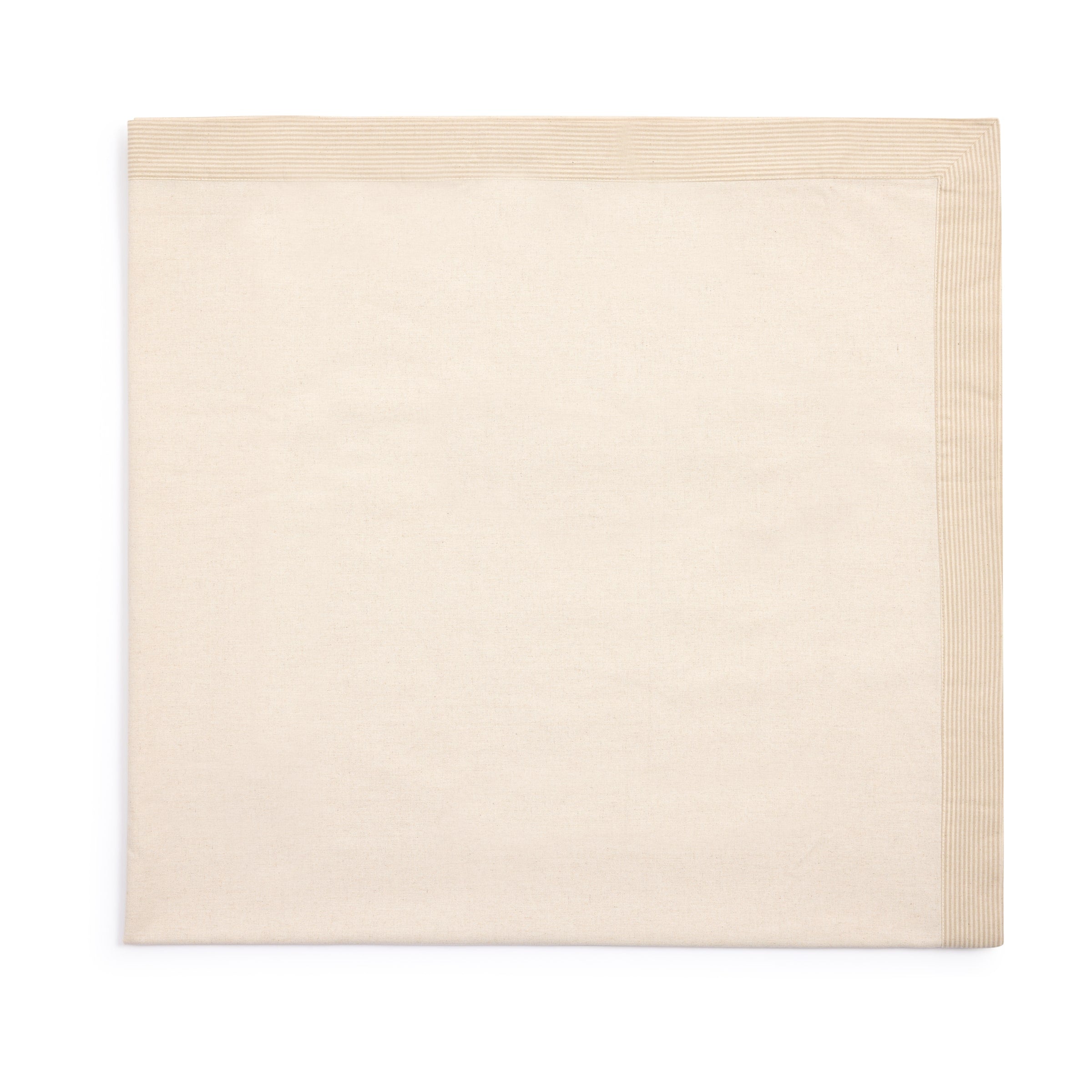 Messina x Marbella Stripe Linen Tablecloth Nude - Buy Tablecloths Online at FRANKY'S