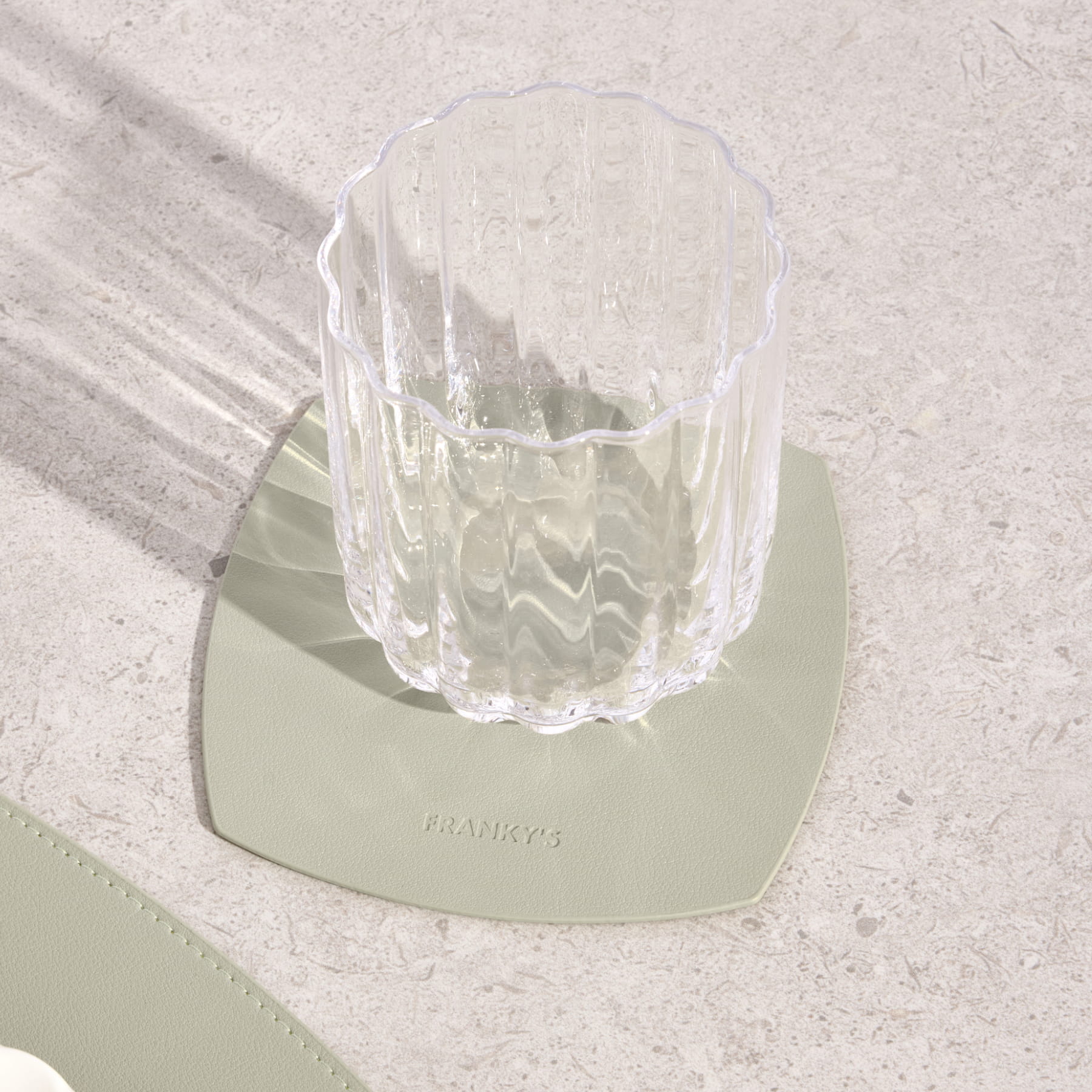 Milan Coaster Sage Green - Buy Coasters Online at FRANKY'S