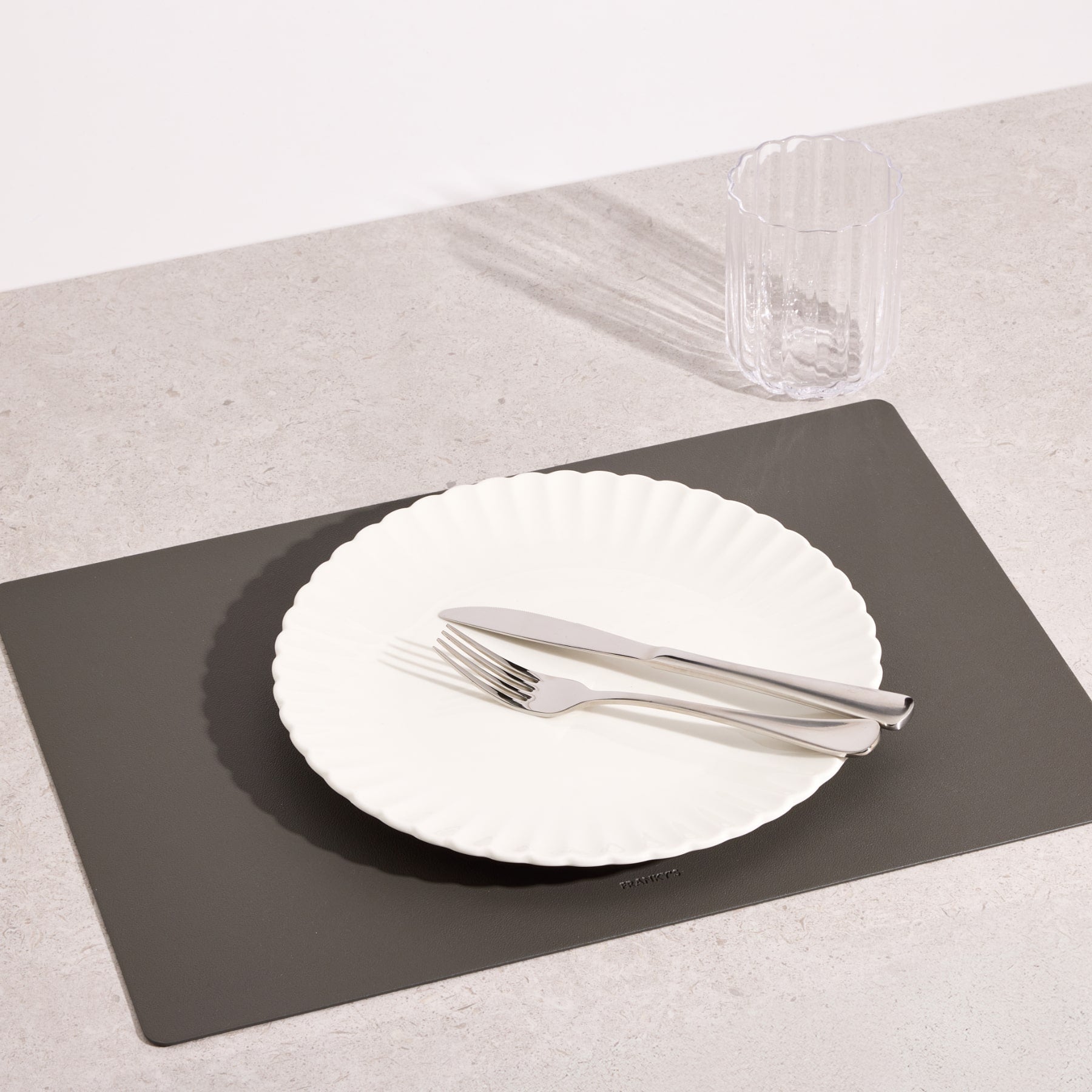 Norway Placemat in Dark Grey - Buy Placemats Online at FRANKY'S