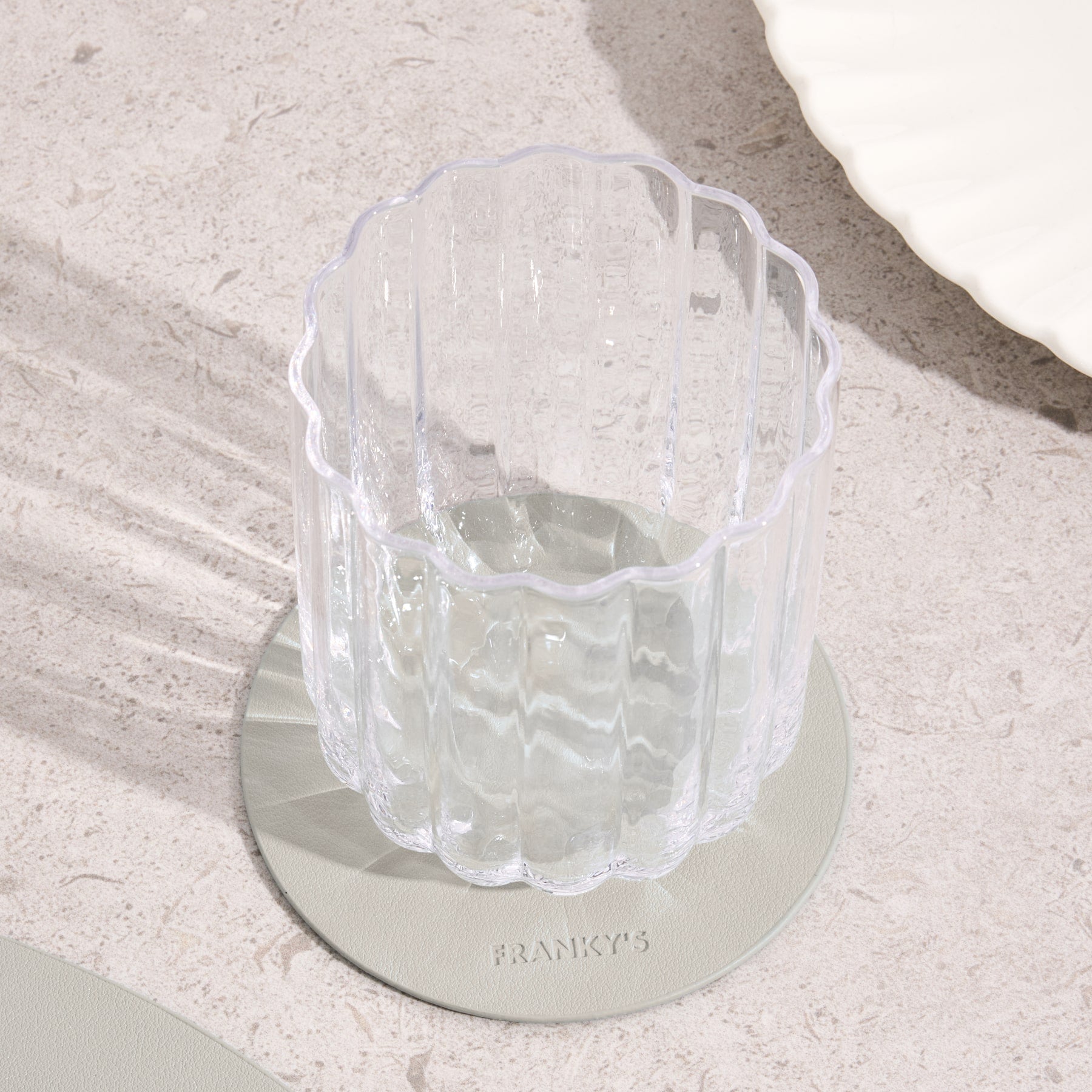 Peru Coaster Pearl Grey - Buy Coasters Online at FRANKY'S