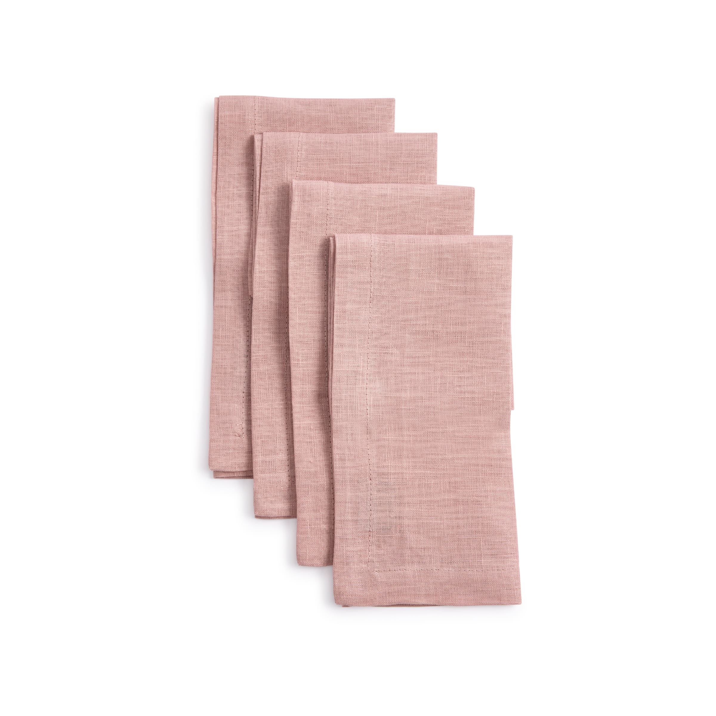 Prado Linen Napkins (Set of 4) Blush - Buy Napkins Online at FRANKY'S