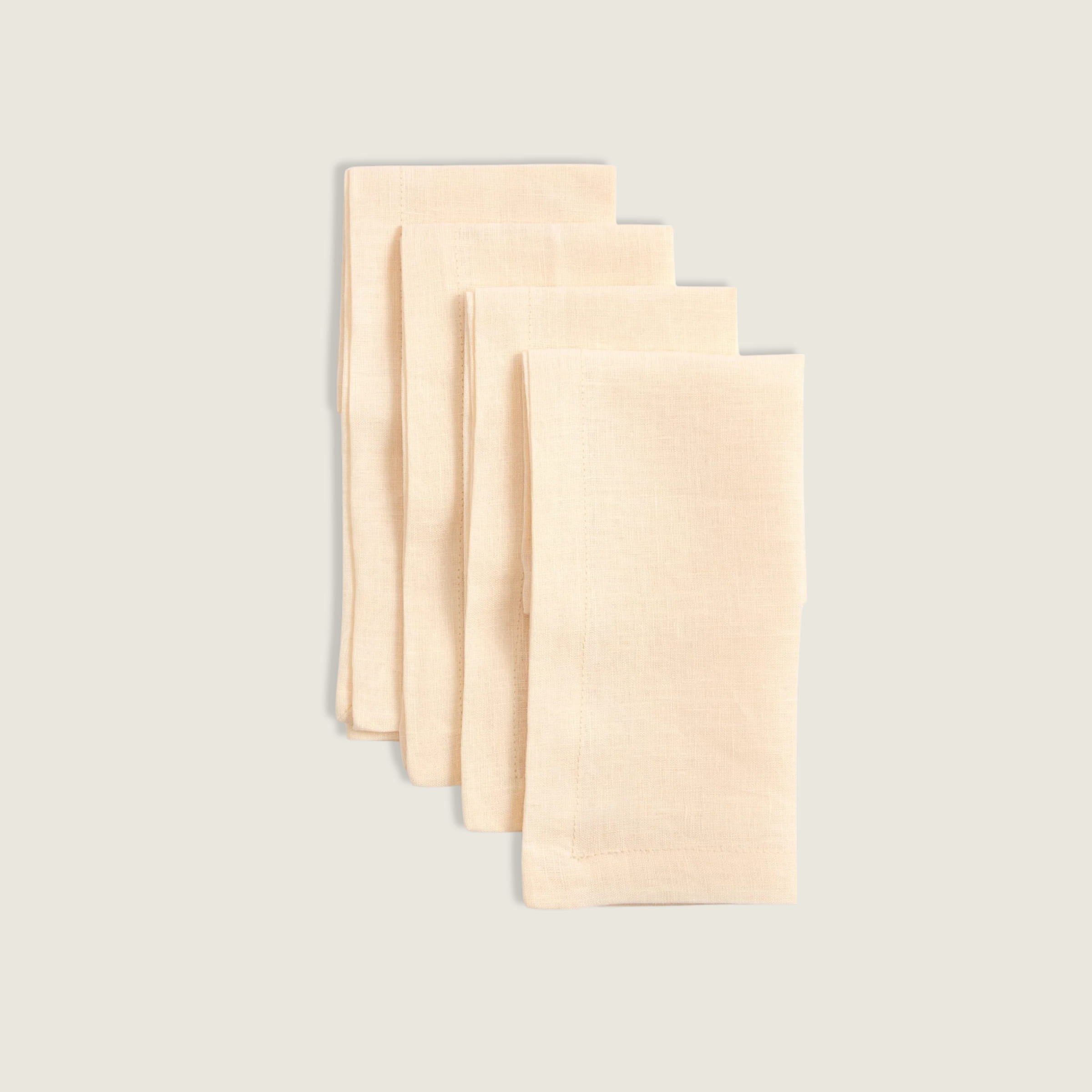 Prado Linen Napkins (Set of 4) Sand - Buy Napkins Online at FRANKY'S
