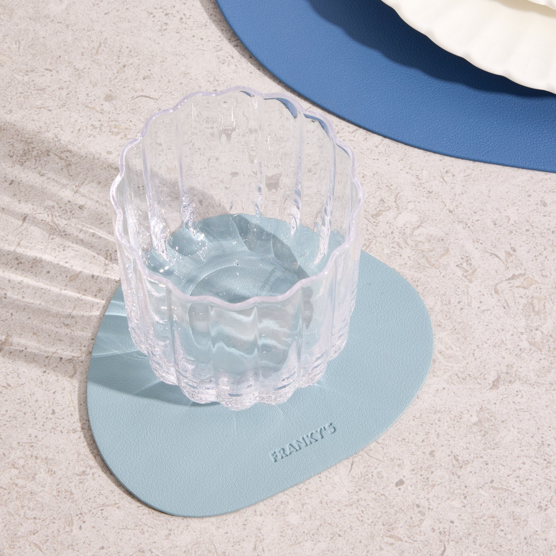 Sweden Coaster Light Blue - Buy Coasters Online at FRANKY'S
