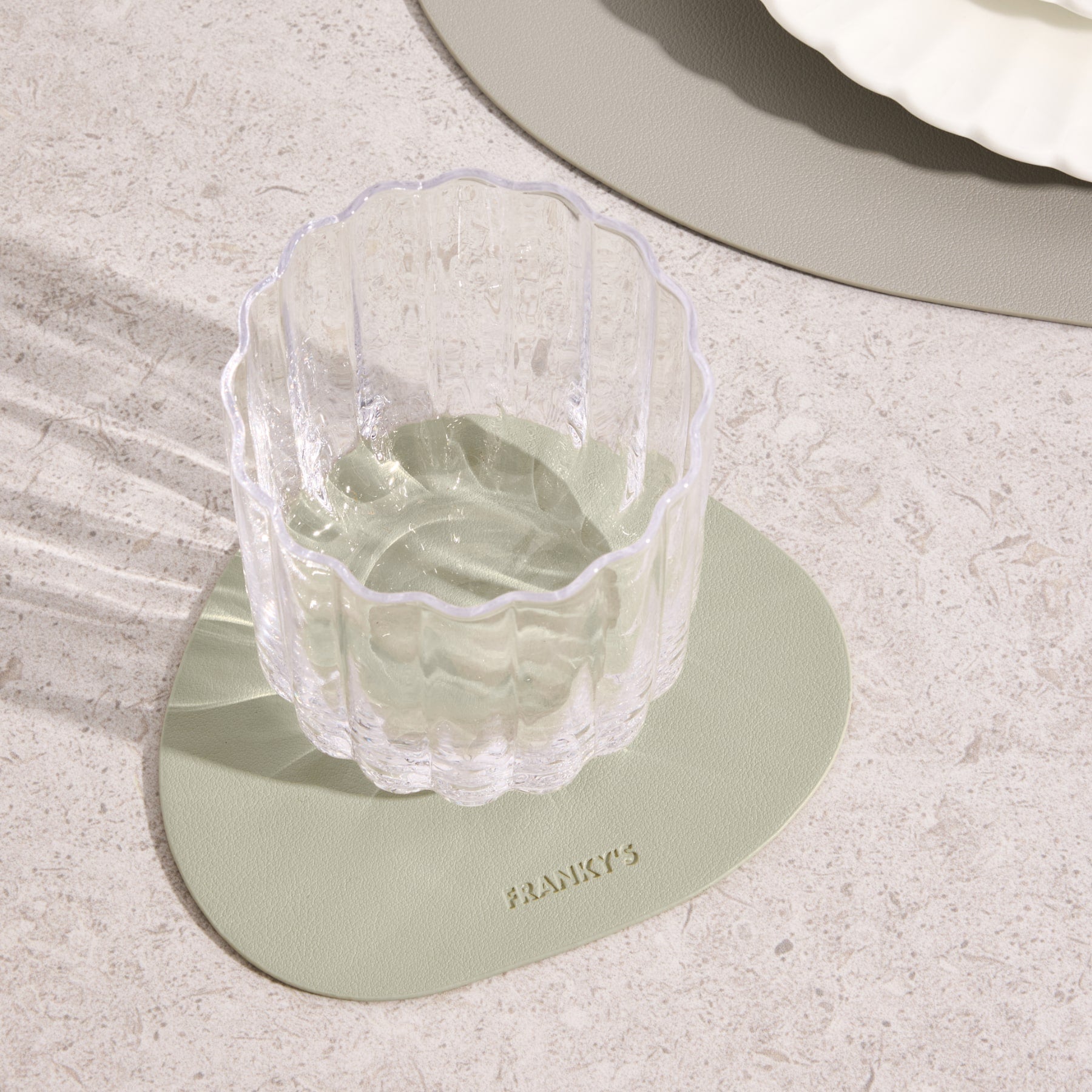 Sweden Coaster Sage Green - Buy Coasters Online at FRANKY'S