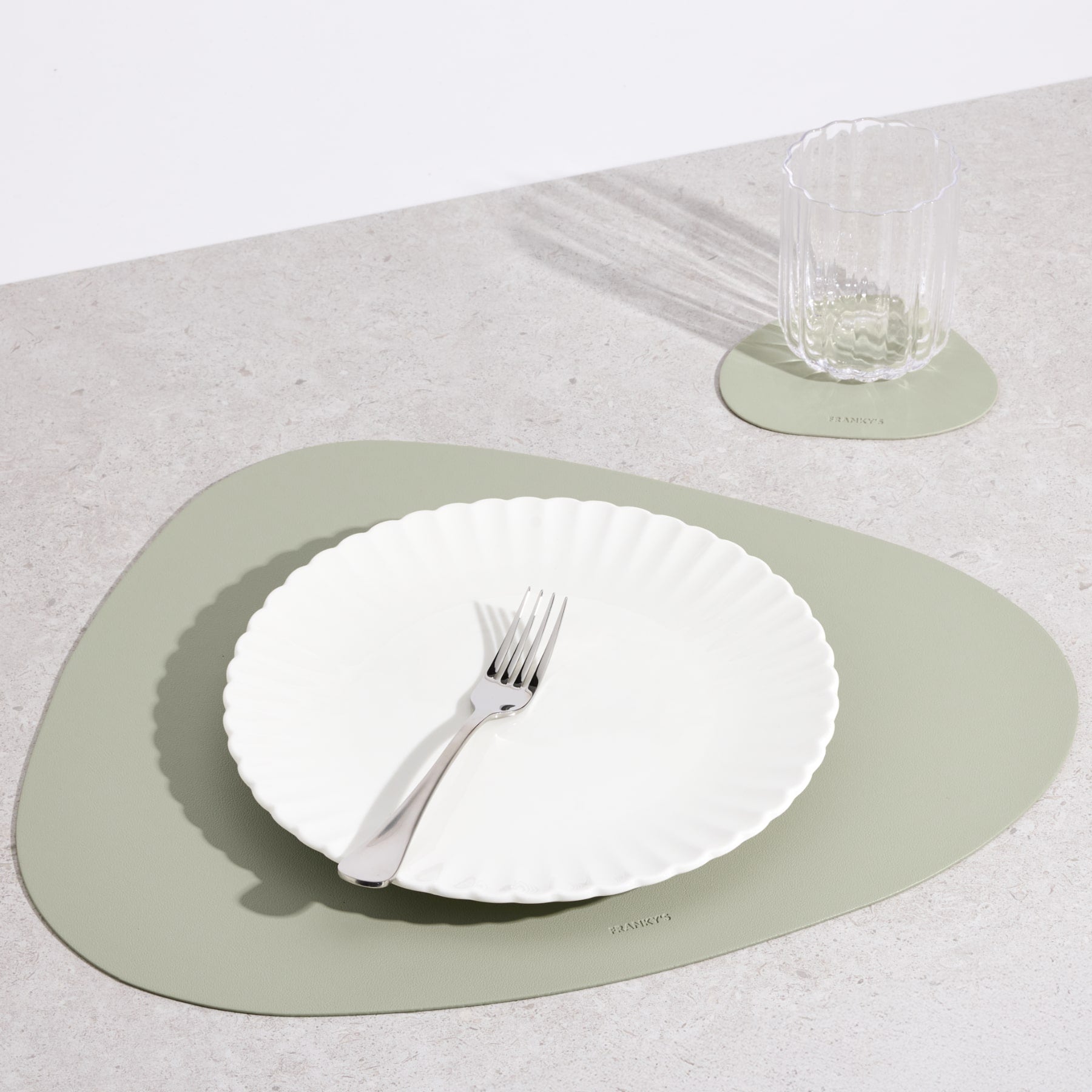 Sweden Placemat Sage Green - Buy Placemats Online at FRANKY'S