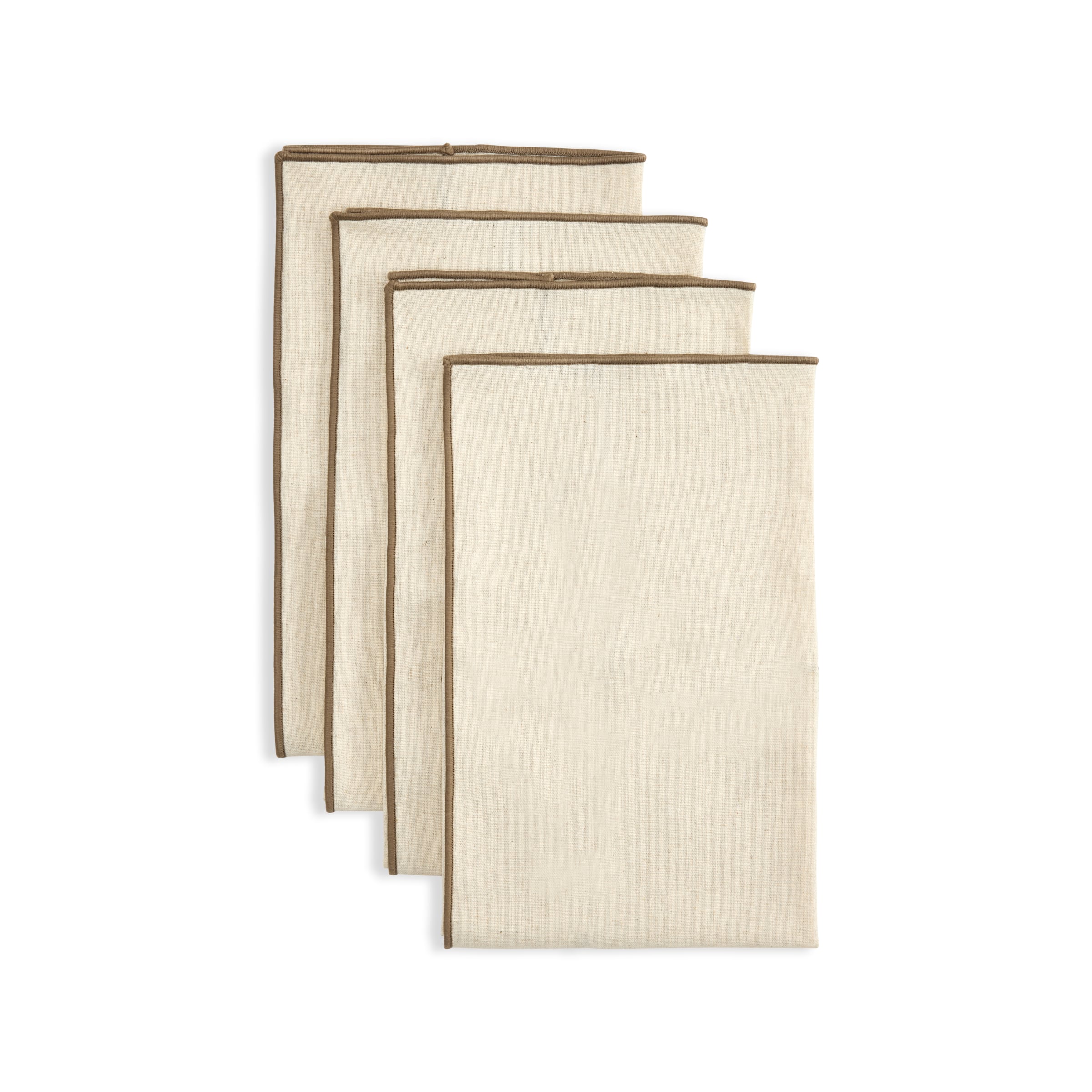 Valencia Brown Napkins (Set of 4) - Buy Napkins Online at FRANKY'S