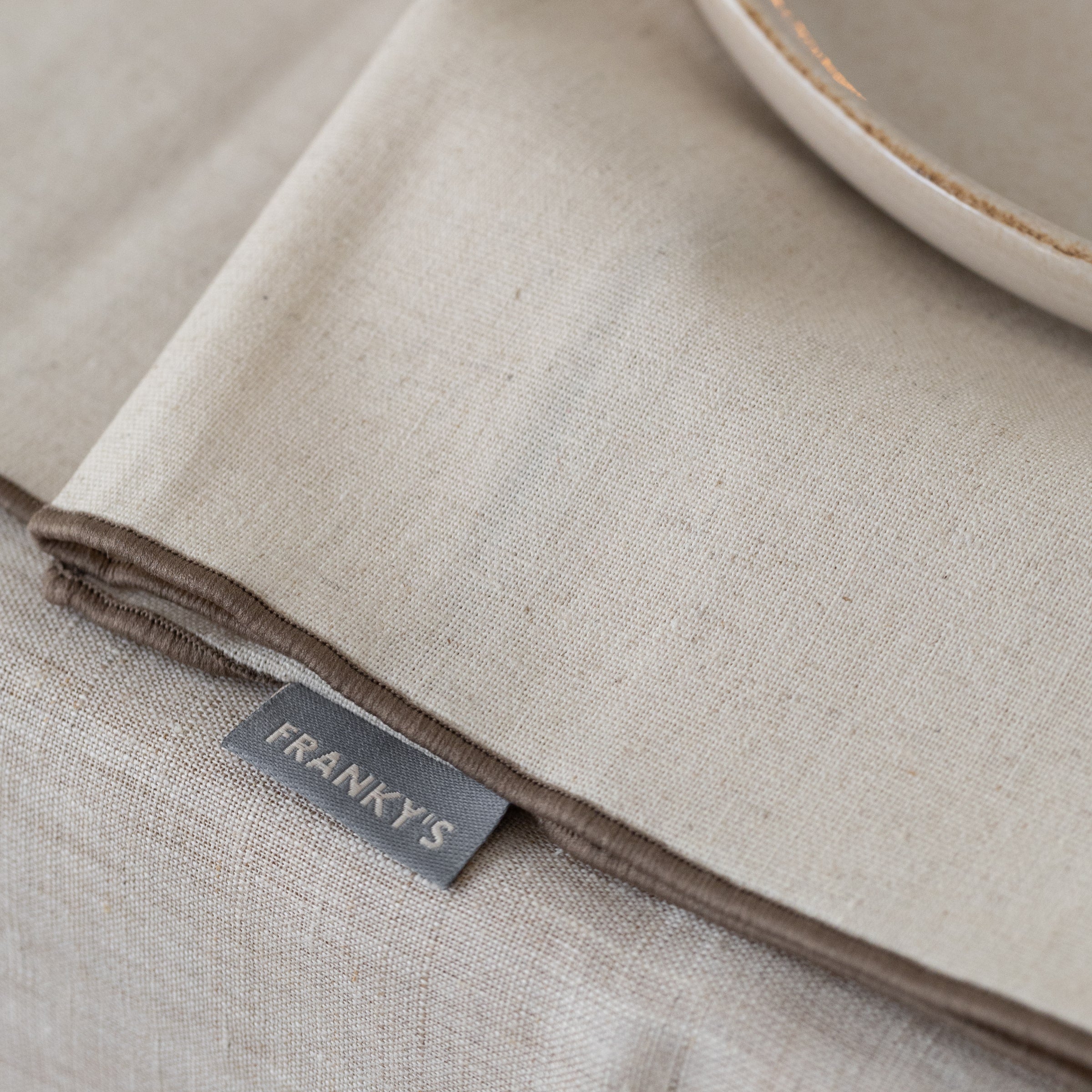 Valencia Napkins (Set of 4) Beige - Buy Napkins Online at FRANKY'S