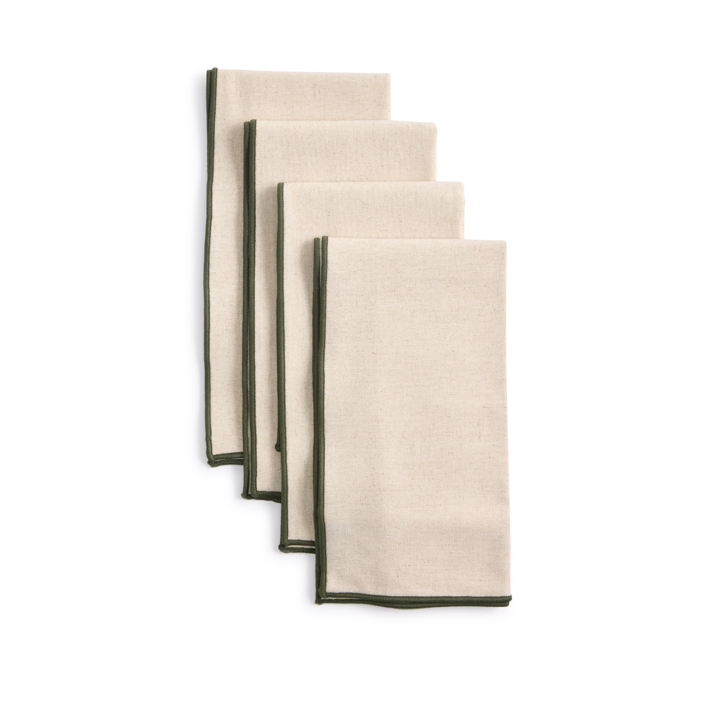 Valencia Napkins (Set of 4) Dark Green - Buy Napkins Online at FRANKY'S