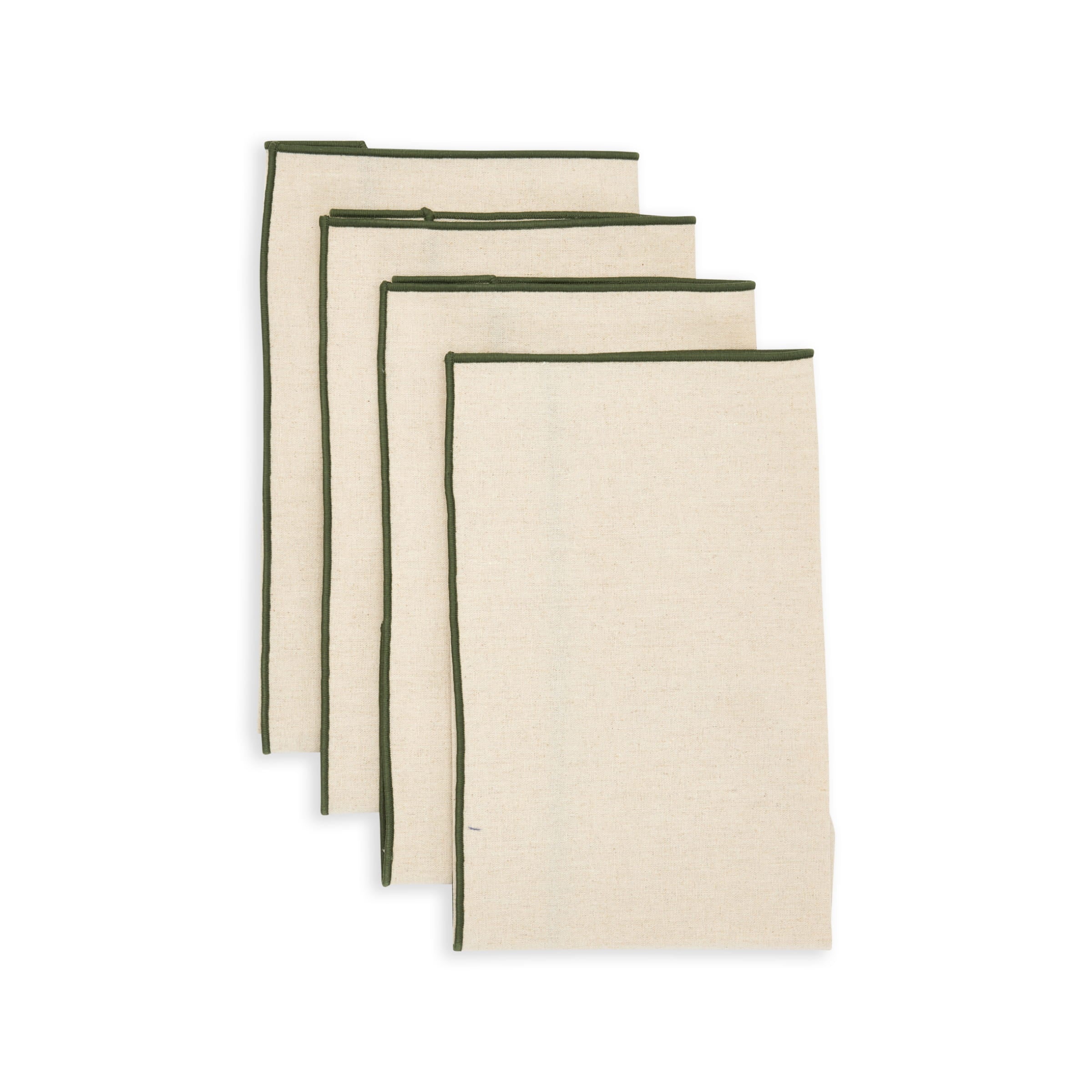 Valencia Napkins (Set of 4) Dark Green - Buy Napkins Online at FRANKY'S