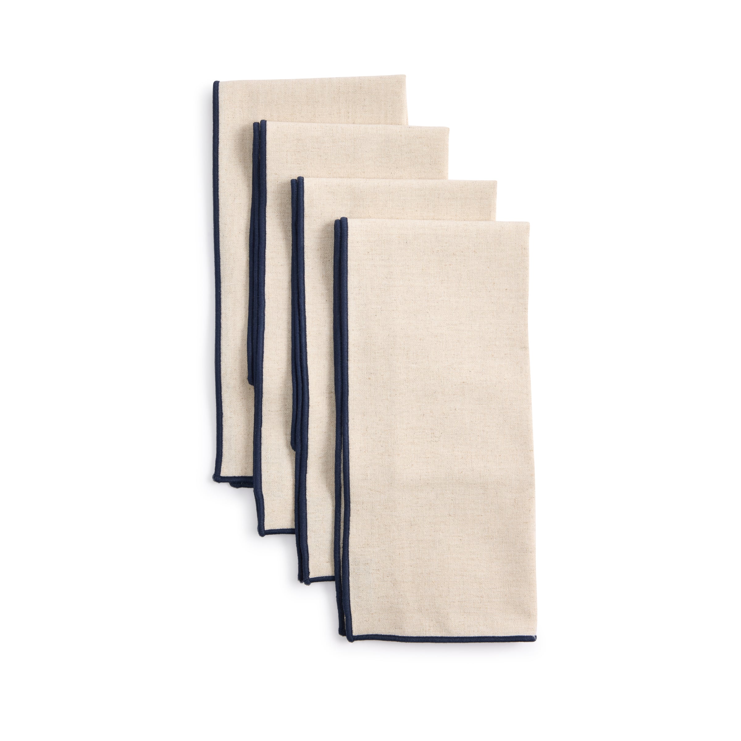 Valencia Napkins (Set of 4) Navy - Buy Napkins Online at FRANKY'S