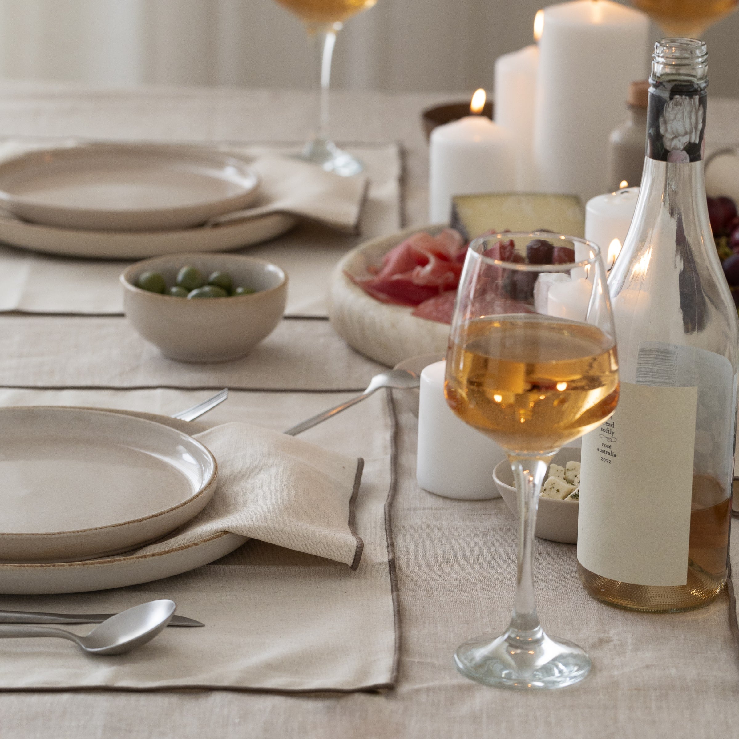 Valencia Placemats (Set of 4) Beige - Buy Placemats Online at FRANKY'S