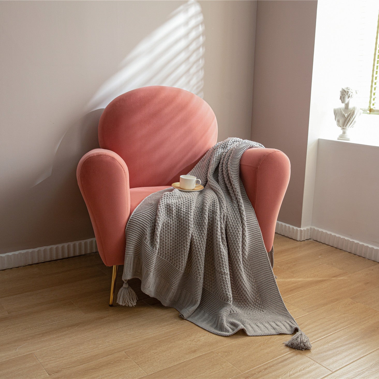 Byron Knitted Throw - Throw Blankets Online at FRANKY'S