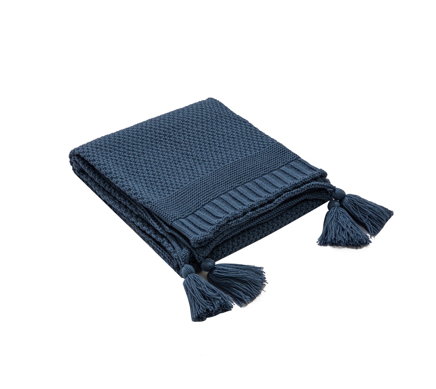 Byron Knitted Throw - Throw Blankets Online at FRANKY'S
