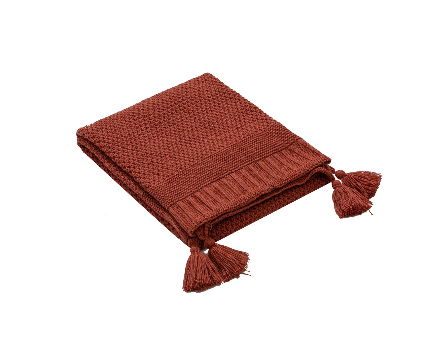 Byron Knitted Throw - Throw Blankets Online at FRANKY'S