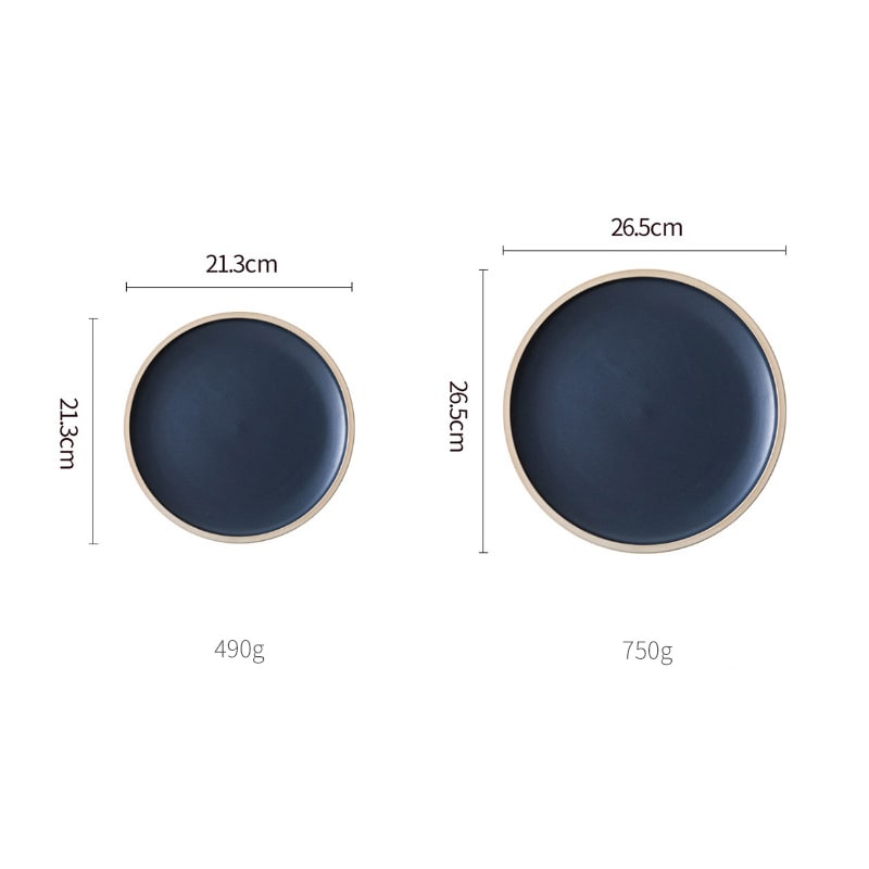 Hall Dinner Plate - Dark Blue - Buy Plates Online at FRANKY'S