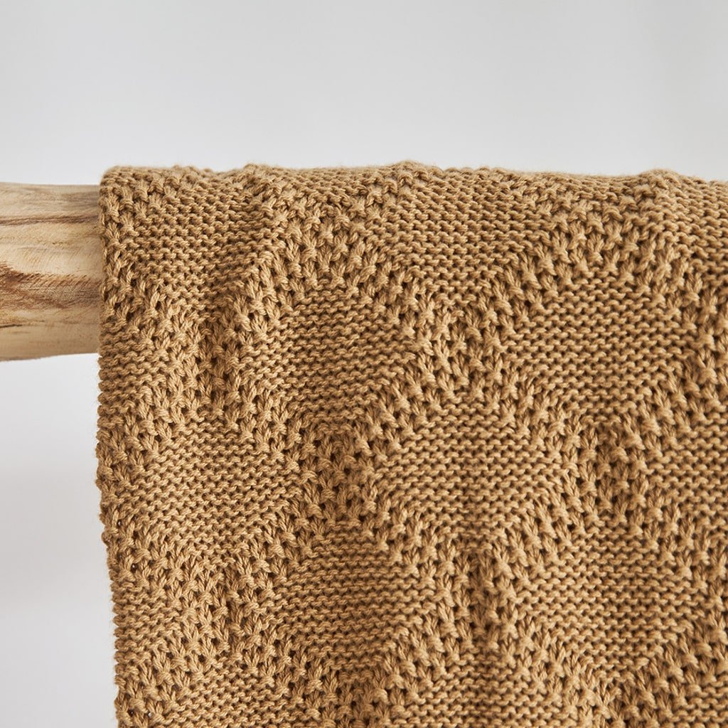 Lisbon Knitted Throw - Throw Blankets Online at FRANKY'S