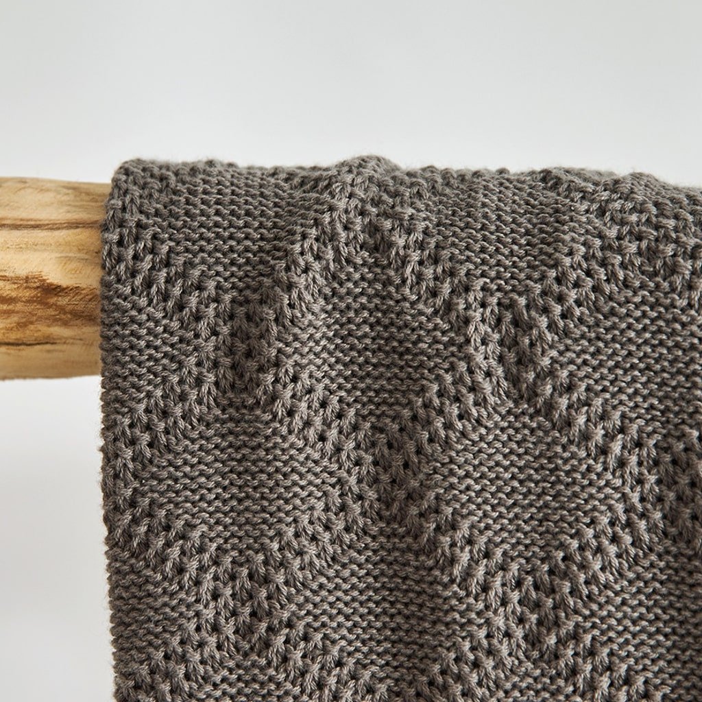 Lisbon Knitted Throw - Throw Blankets Online at FRANKY'S