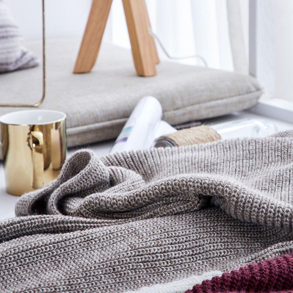 Marbella Knitted Throw - Throw Blankets Online at FRANKY'S