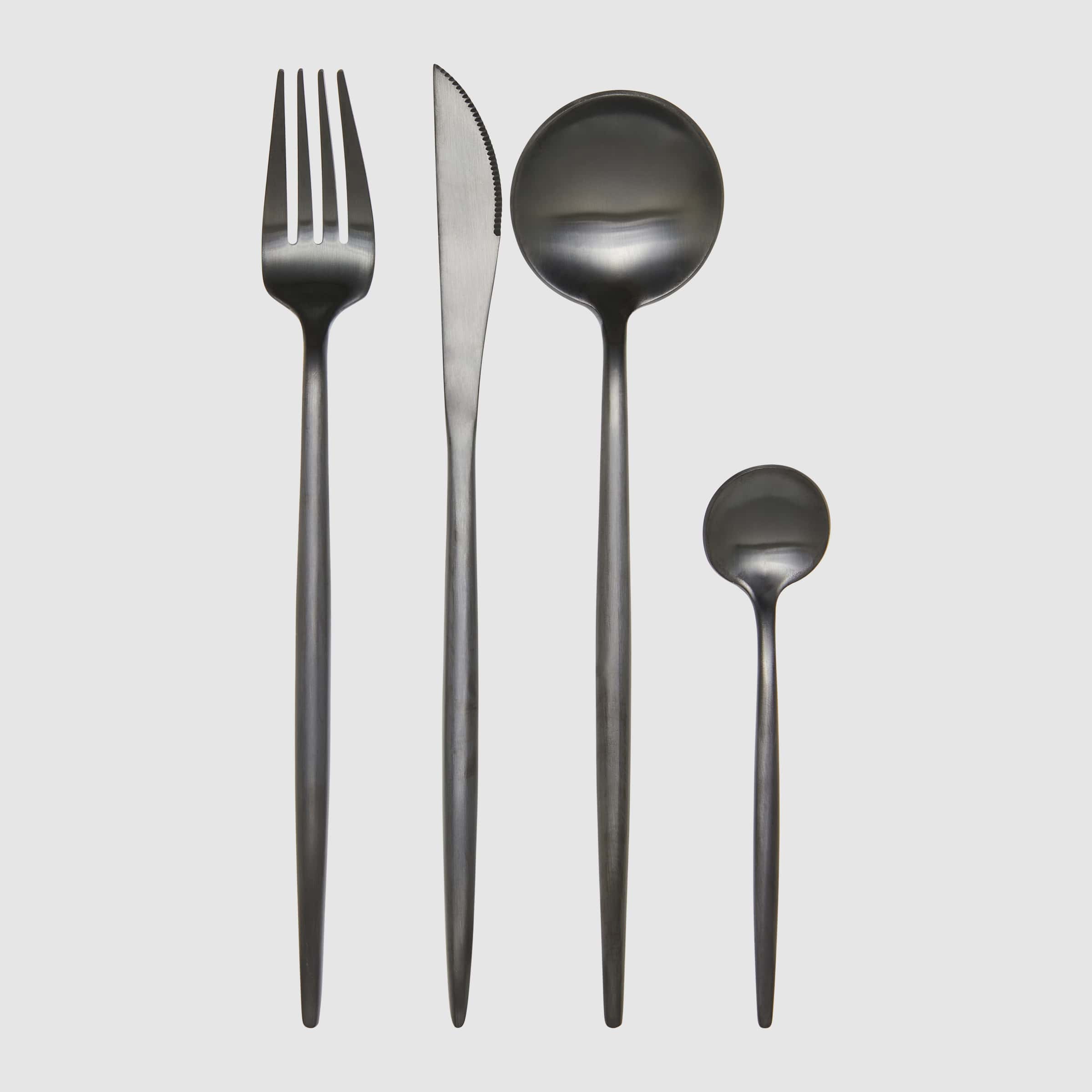 Peru Black Cutlery Set - Buy Cutlery Sets Online at FRANKY'S