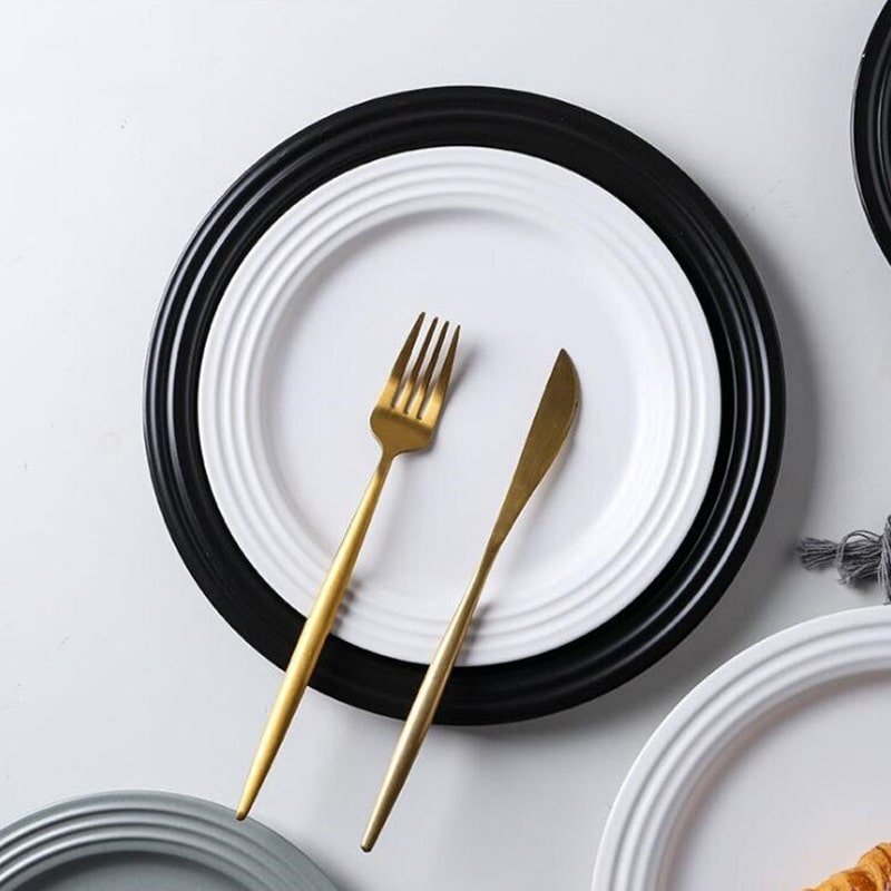 Tribeca Plate - White - Buy Plates Online at FRANKY'S