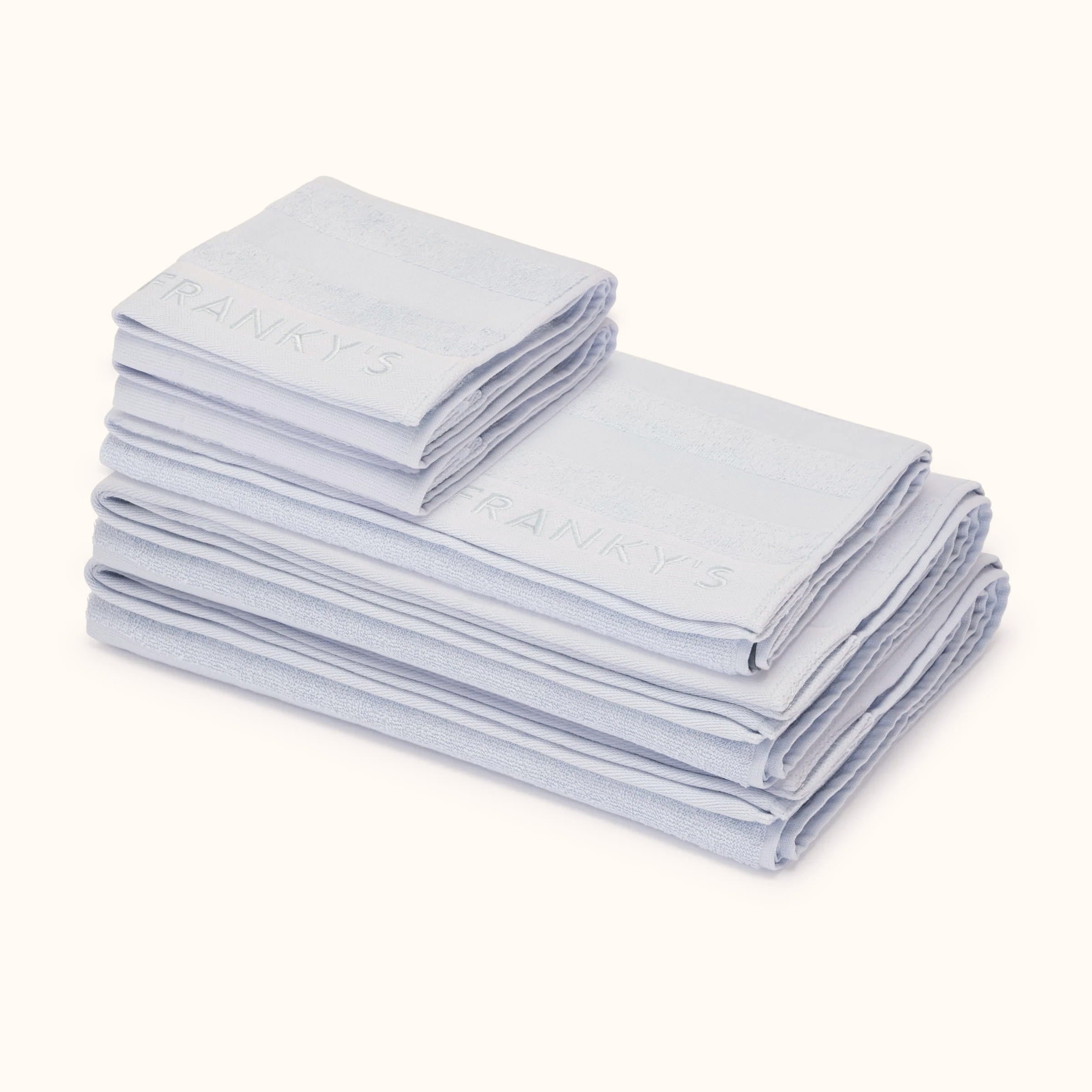 Linea Bath Towel Set (Pack of 5) - Mist