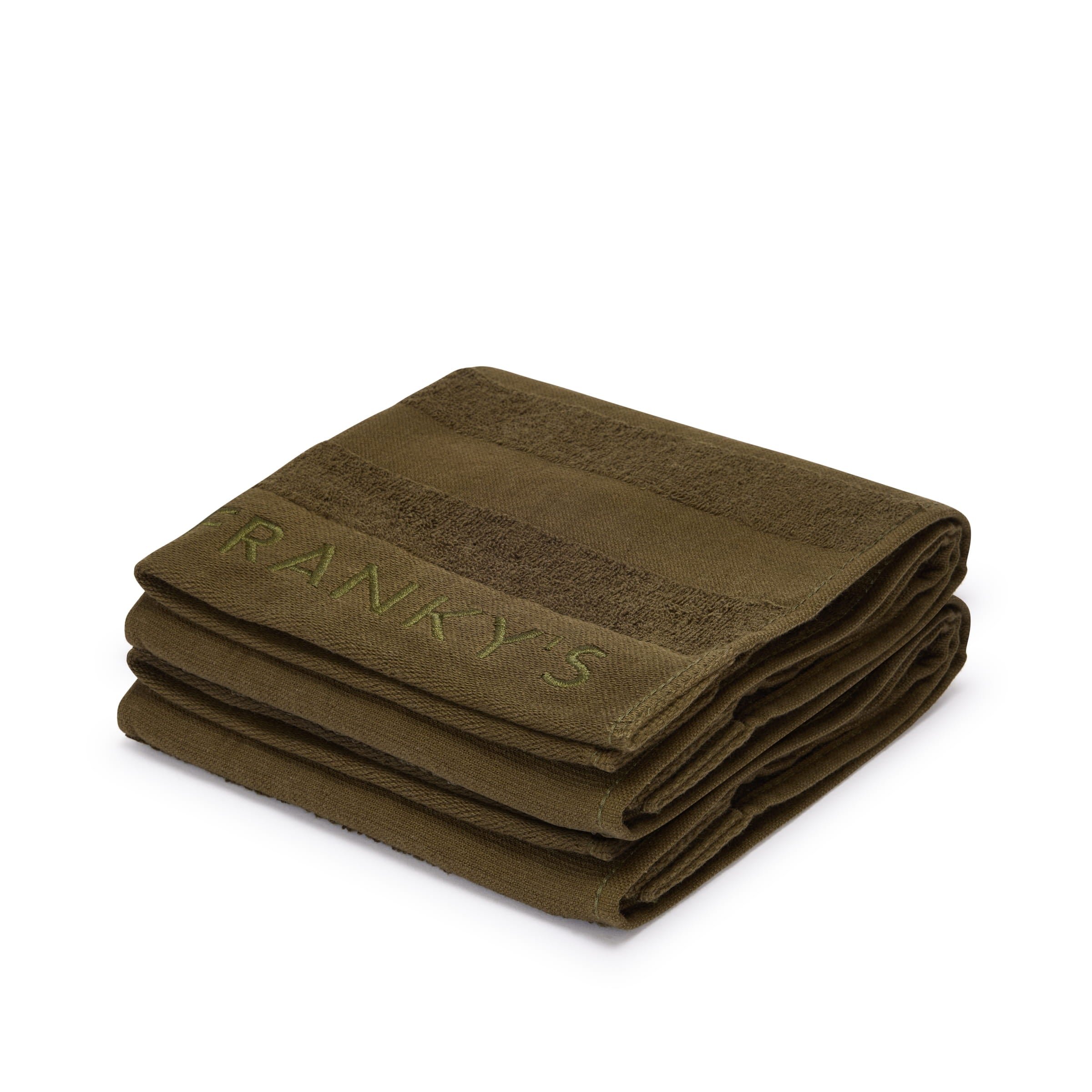 Linea Hand Towel (Pack of 2) - Olive