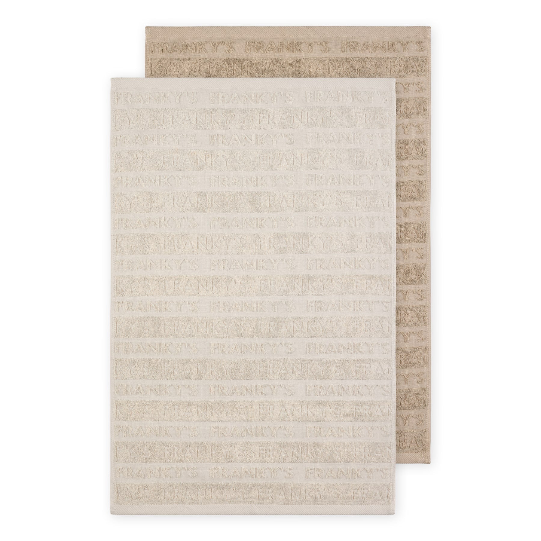 Heritage Tea Towel (Set of 2) Beige - Buy Tea Towels Online at FRANKY'S