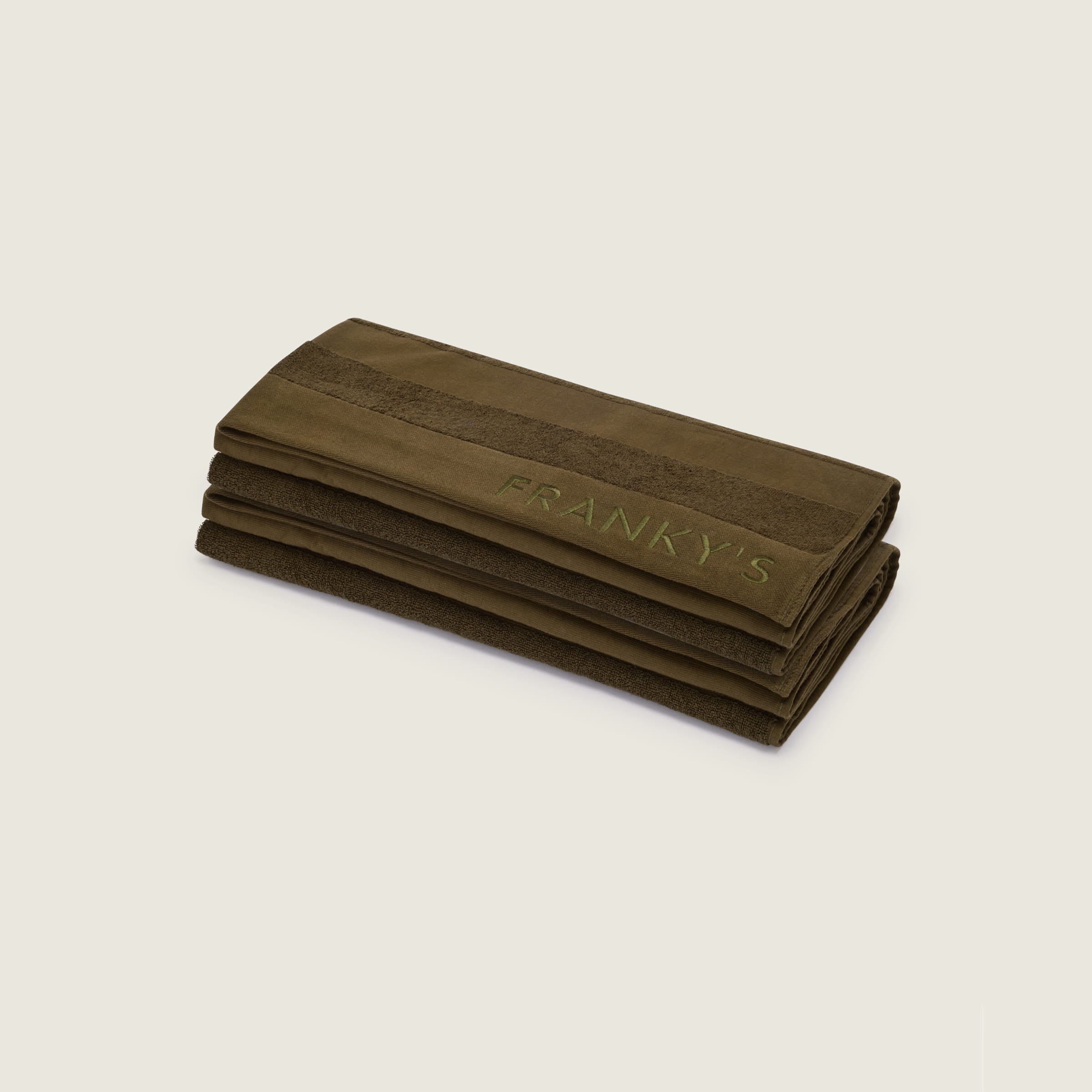 Linea Bath Sheet (Pack of 2) - Olive - Buy Bath Sheets Online at FRANKY'S