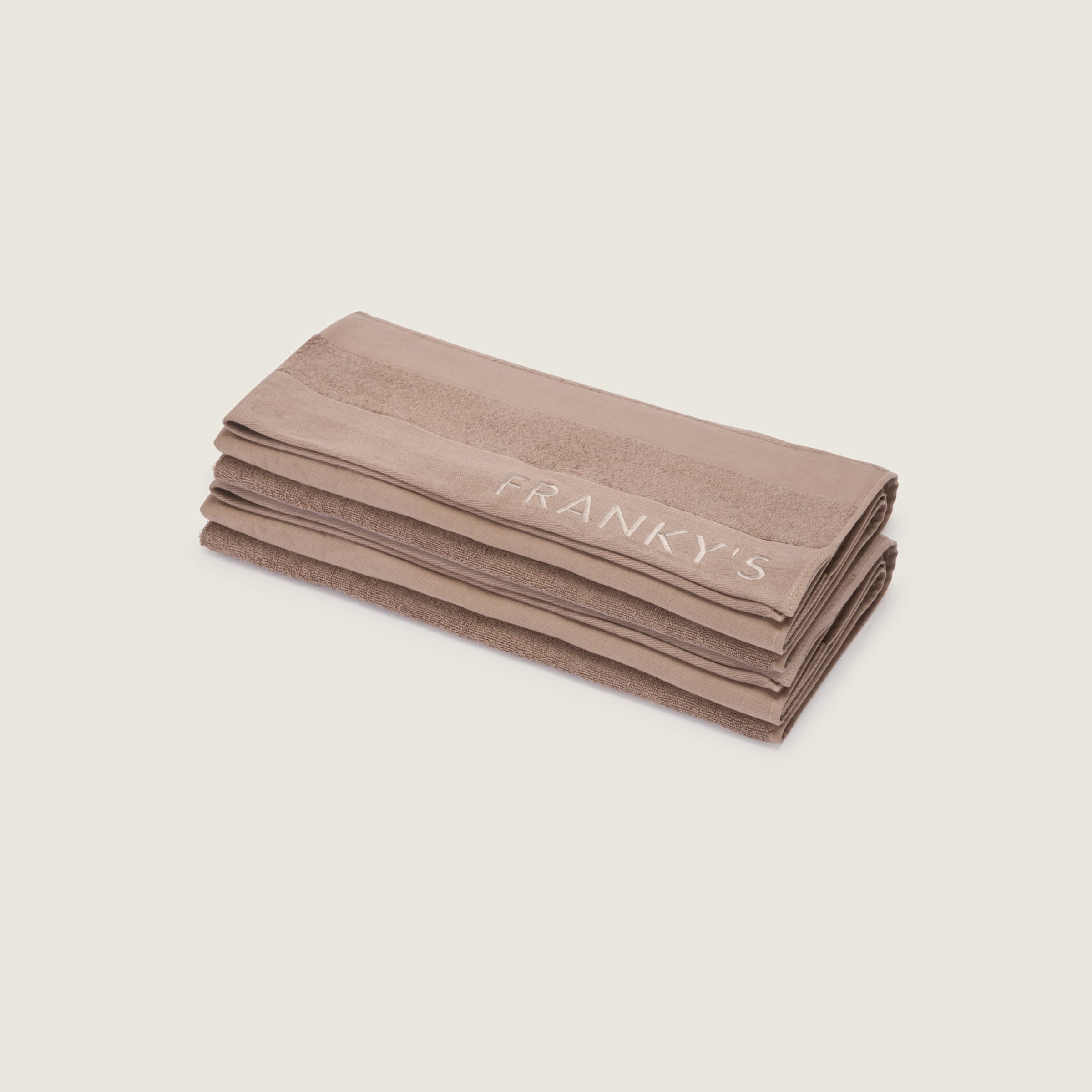 Linea Bath Sheet (Pack of 2) - Taupe - Buy Bath Sheets Online at FRANKY'S