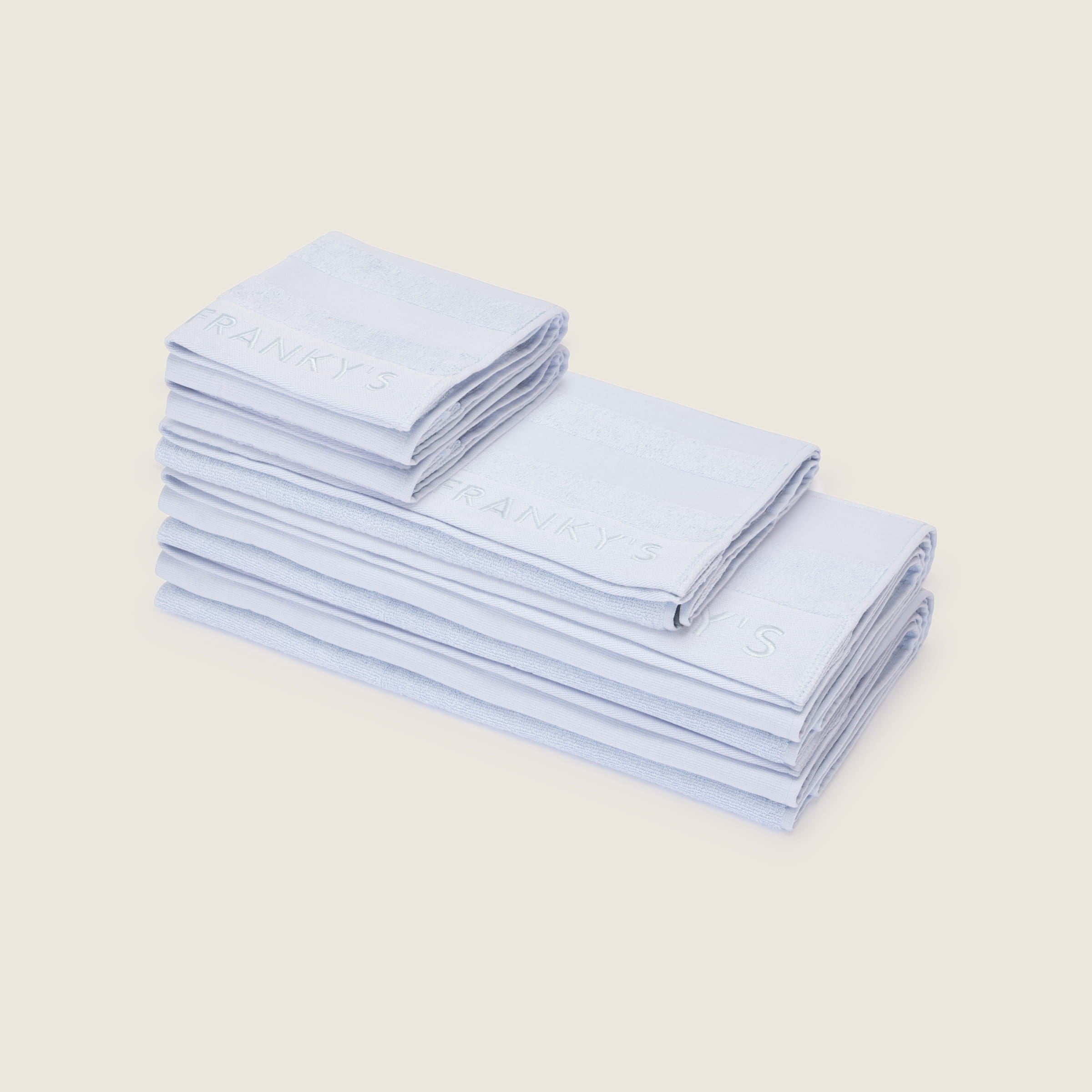 Linea Bath Sheet Set (Pack of 5) - Mist - Buy Bath Sheets Online at FRANKY'S