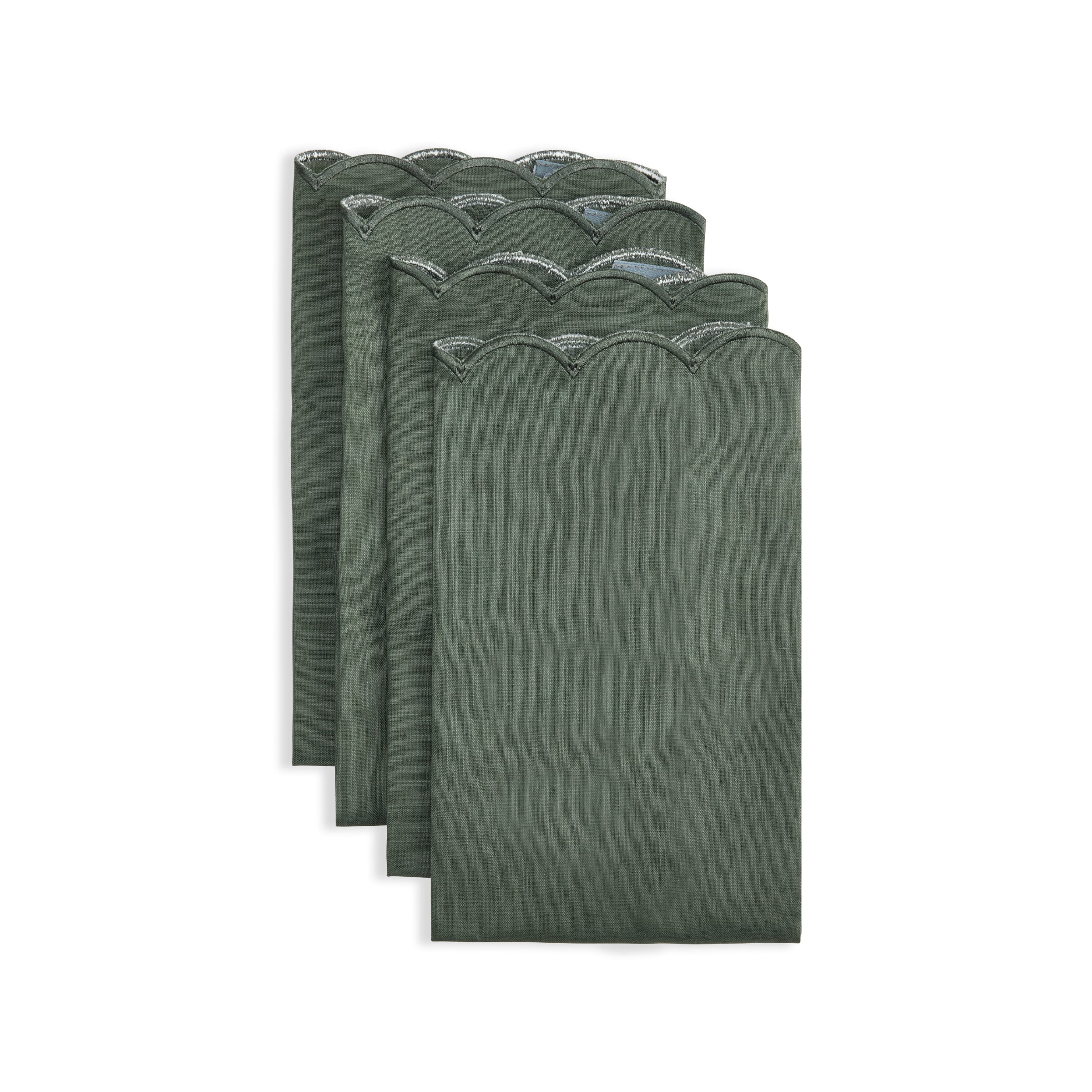 Madrid Forest Green Napkins (Set of 4) - Buy Napkins Online at FRANKY'S