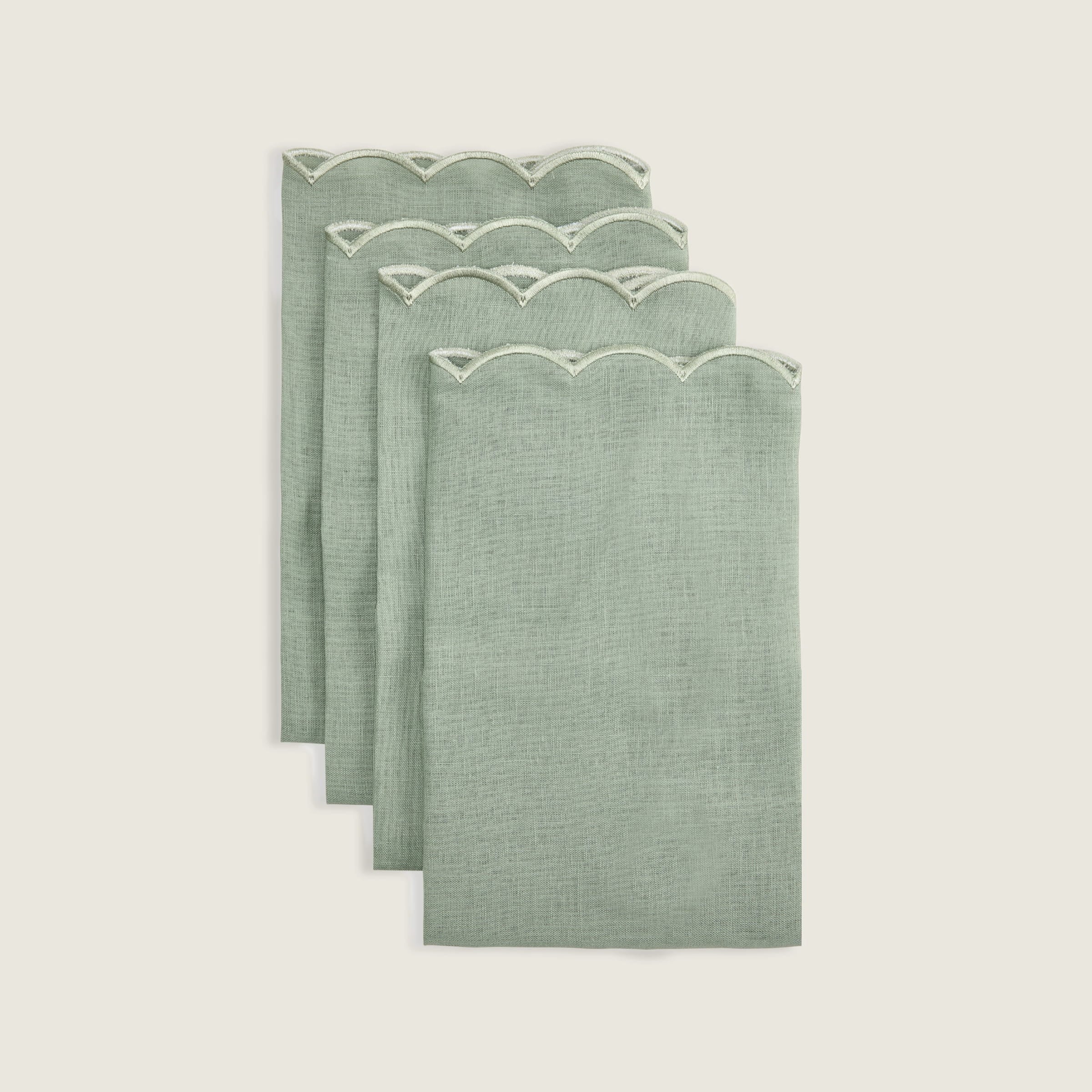 Madrid Sage Green Napkins (Set of 4) - Buy Napkins Online at FRANKY'S