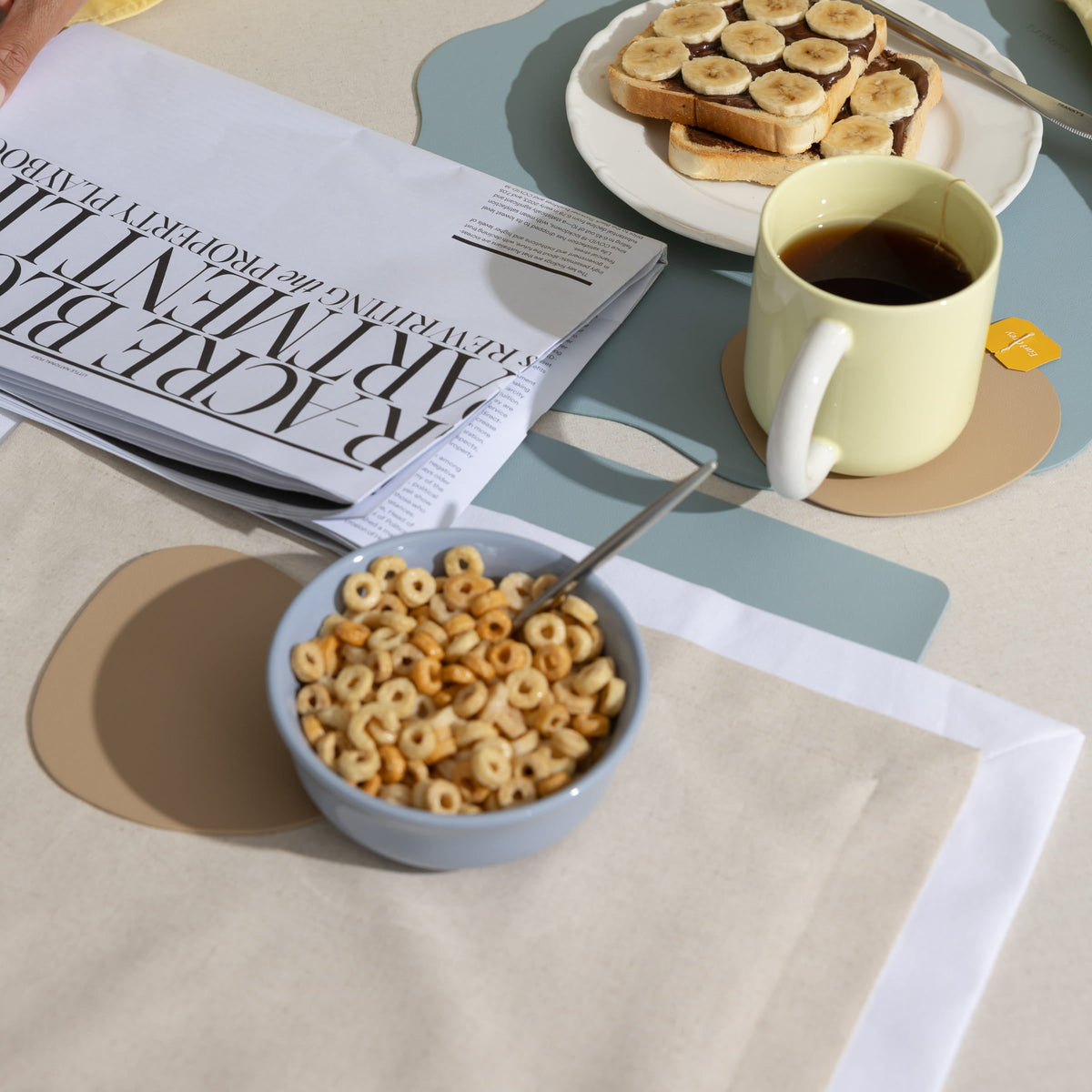 Messina Placemat (Set of 4) Ecru - Buy Placemats Online at FRANKY'S