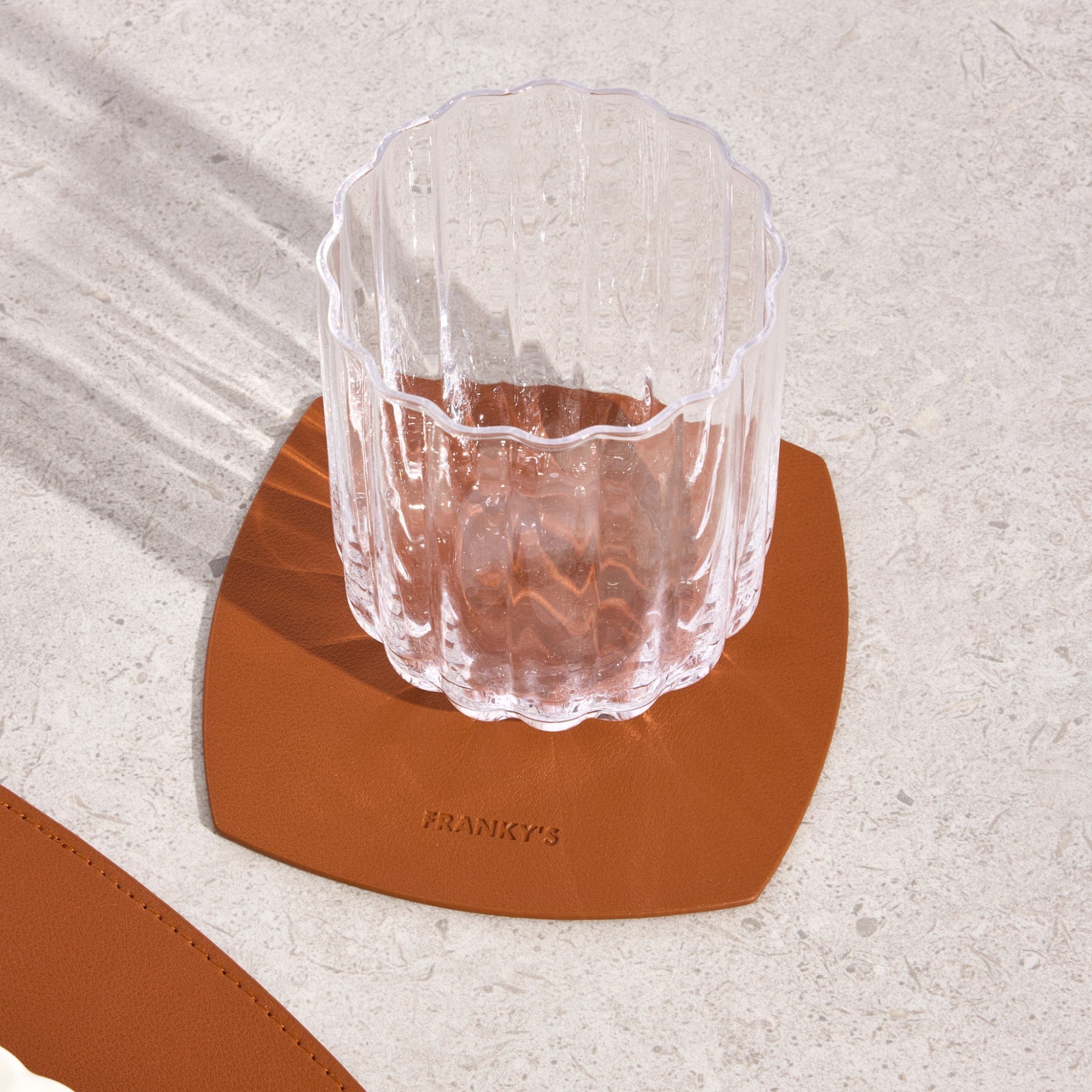 Milan Coaster in Brown - Buy Coasters Online at FRANKY'S