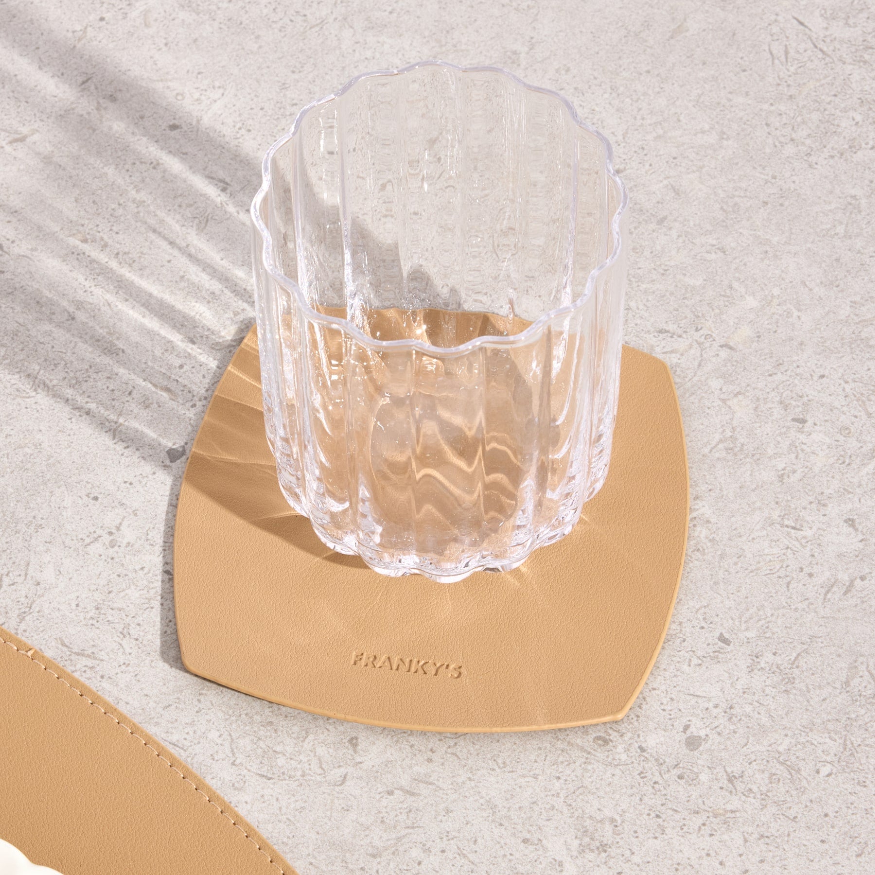 Milan Coaster in Nude - Buy Coasters Online at FRANKY'S
